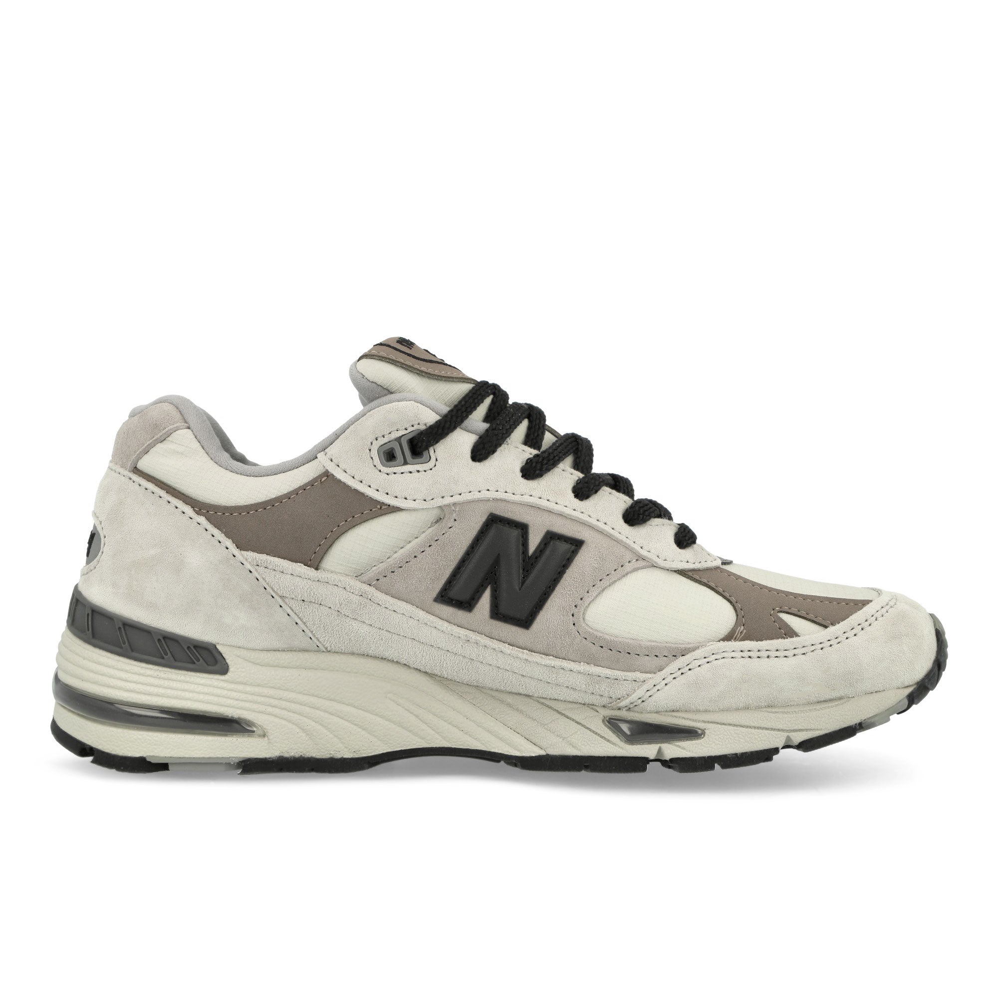 New Balance M991WIN Pelican / Island Fossil Low Top Sneakers Silhouette | Overkill