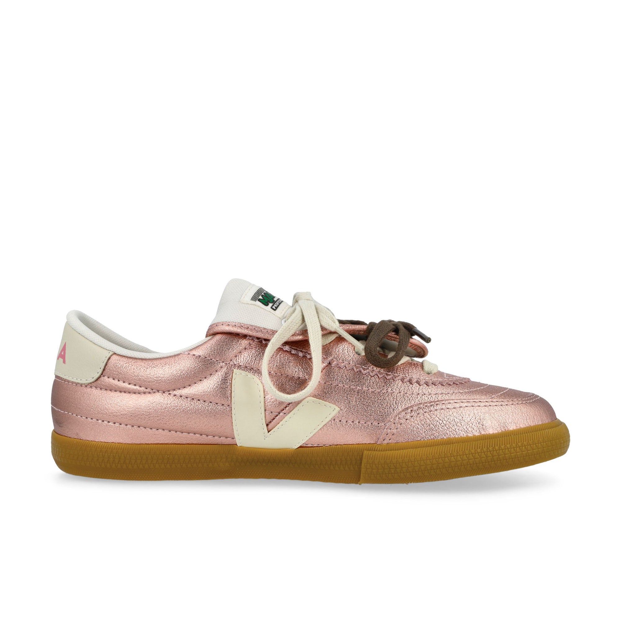 Magliano x Veja Panenka Leather Nacre Low Top Sneakers MG0221675A Silhouette | Overkill