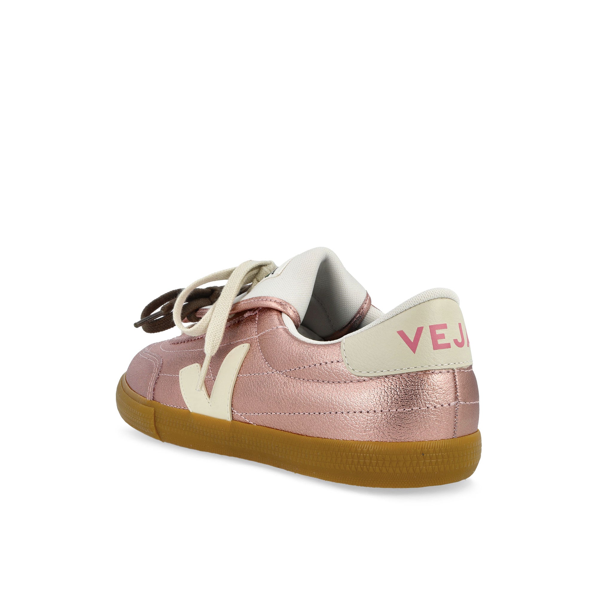 Magliano x Veja Panenka Leather Nacre Low Top Sneakers MG0221675A Material | Overkill