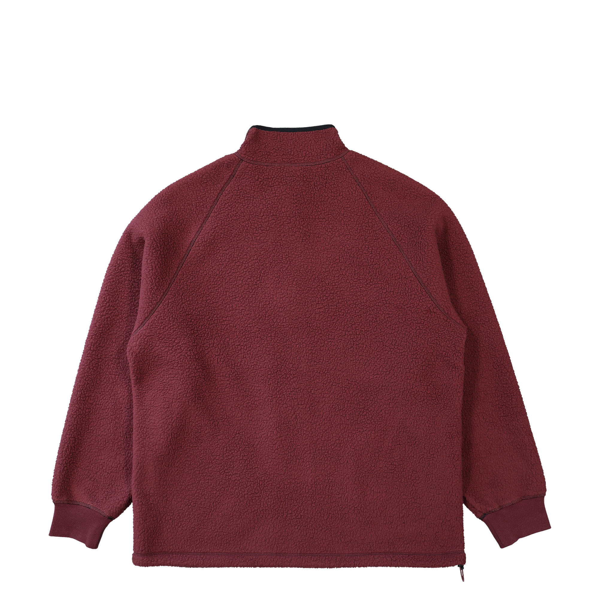 New Balance Athletics Polar Fleece Full Zip Burgundy Fleece Jackets Material | Overkill