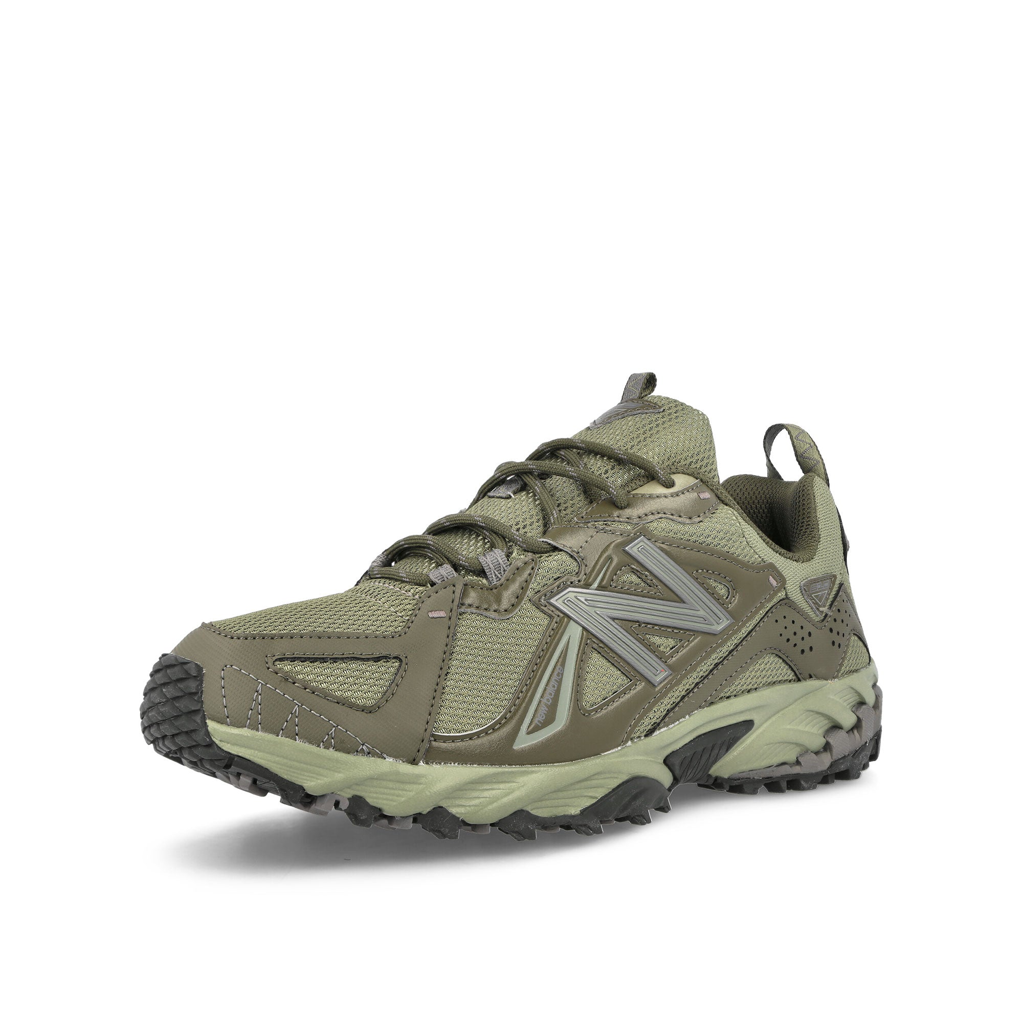 New Balance ML610TAH Dark Camo Low Top Sneakers Close Up | Overkill