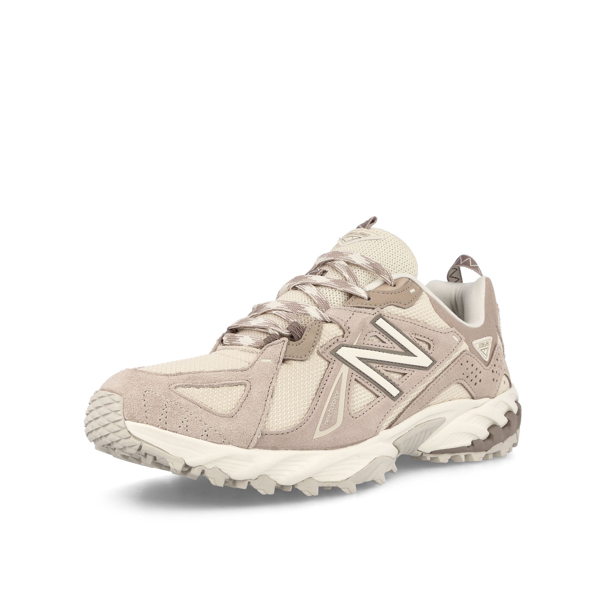 New Balance ML610TBE Mindful Grey Low Top Sneakers Close Up | Overkill