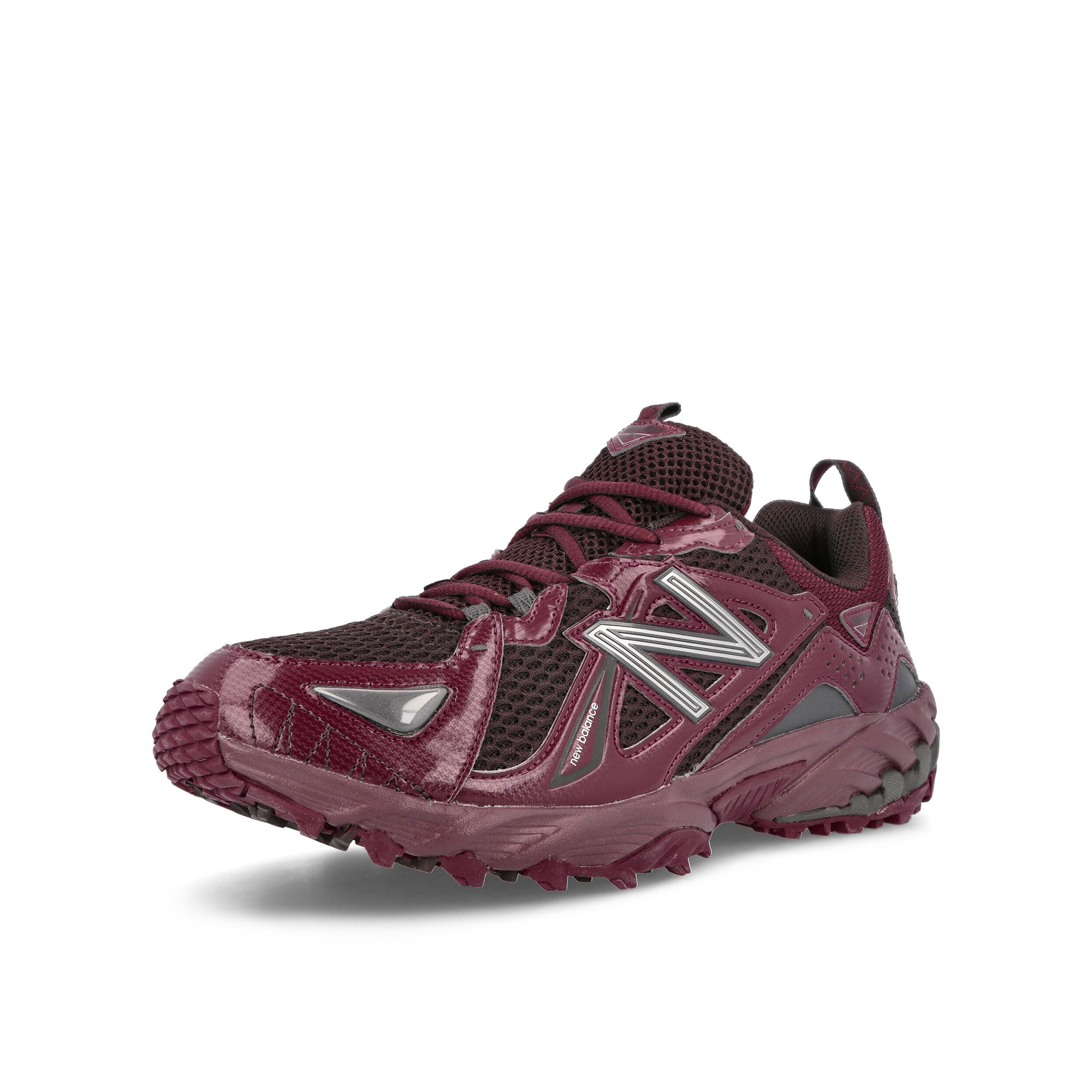 New Balance ML610TD Classic Crimson / Black Coffee / Magnet Low Top Sneakers Close Up | Overkill