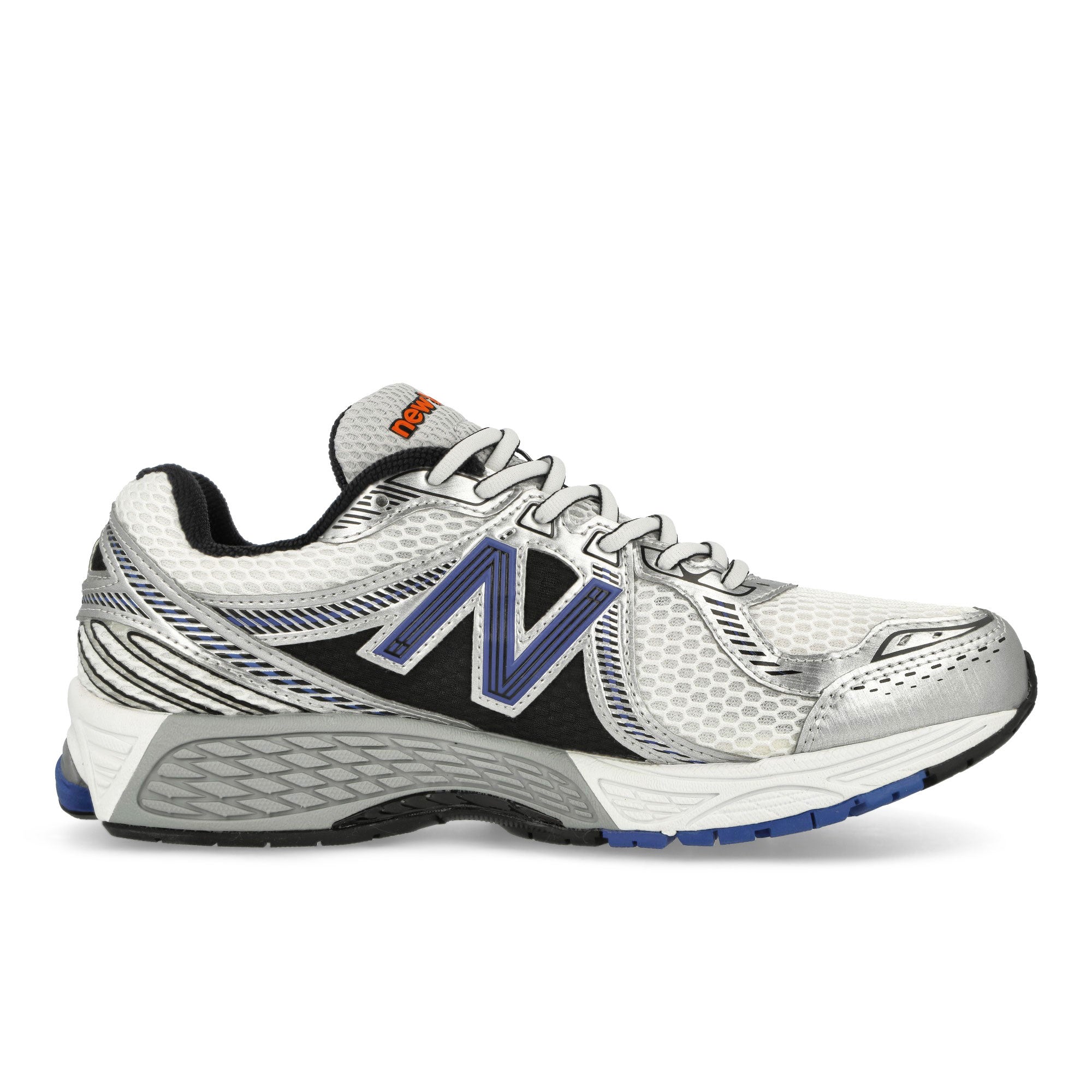 New Balance ML860XB White / Team Royal Low Top Sneakers Silhouette | Overkill
