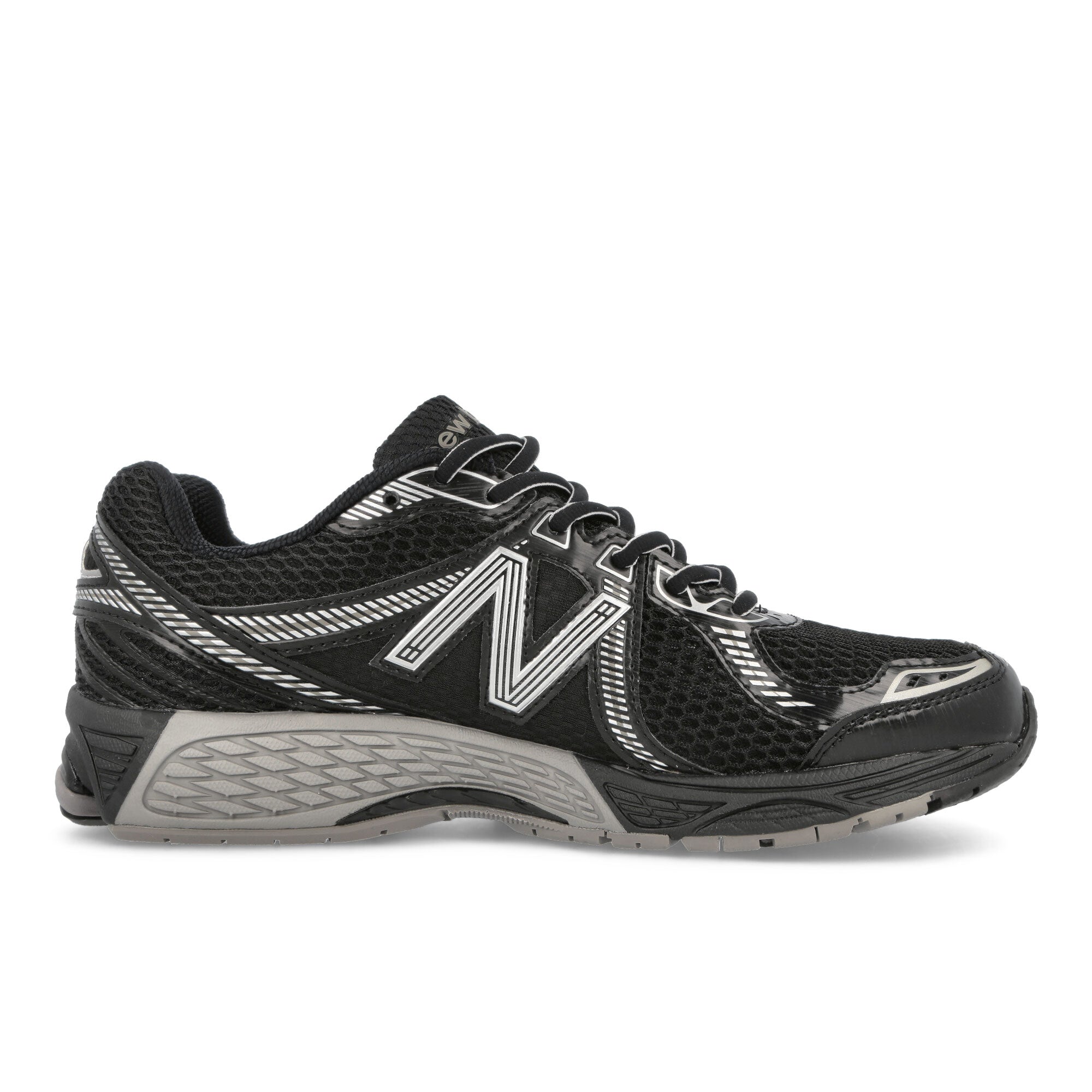 New Balance ML860XC Black / Black / Silver Low Top Sneakers Silhouette | Overkill