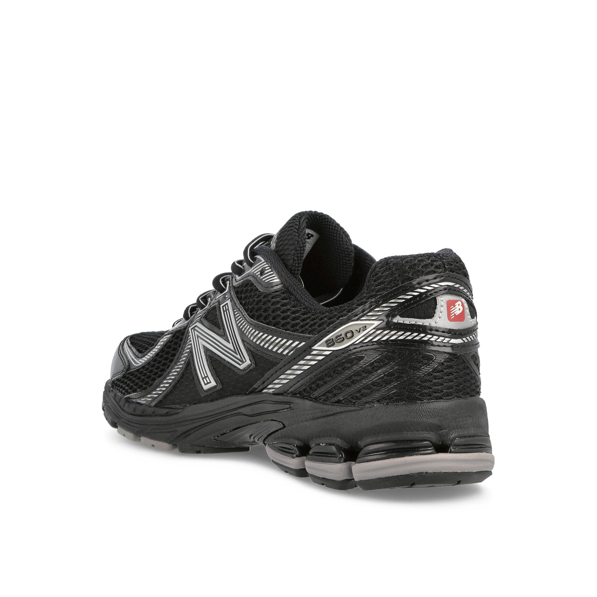 New Balance ML860XC Black / Black / Silver Low Top Sneakers Material | Overkill