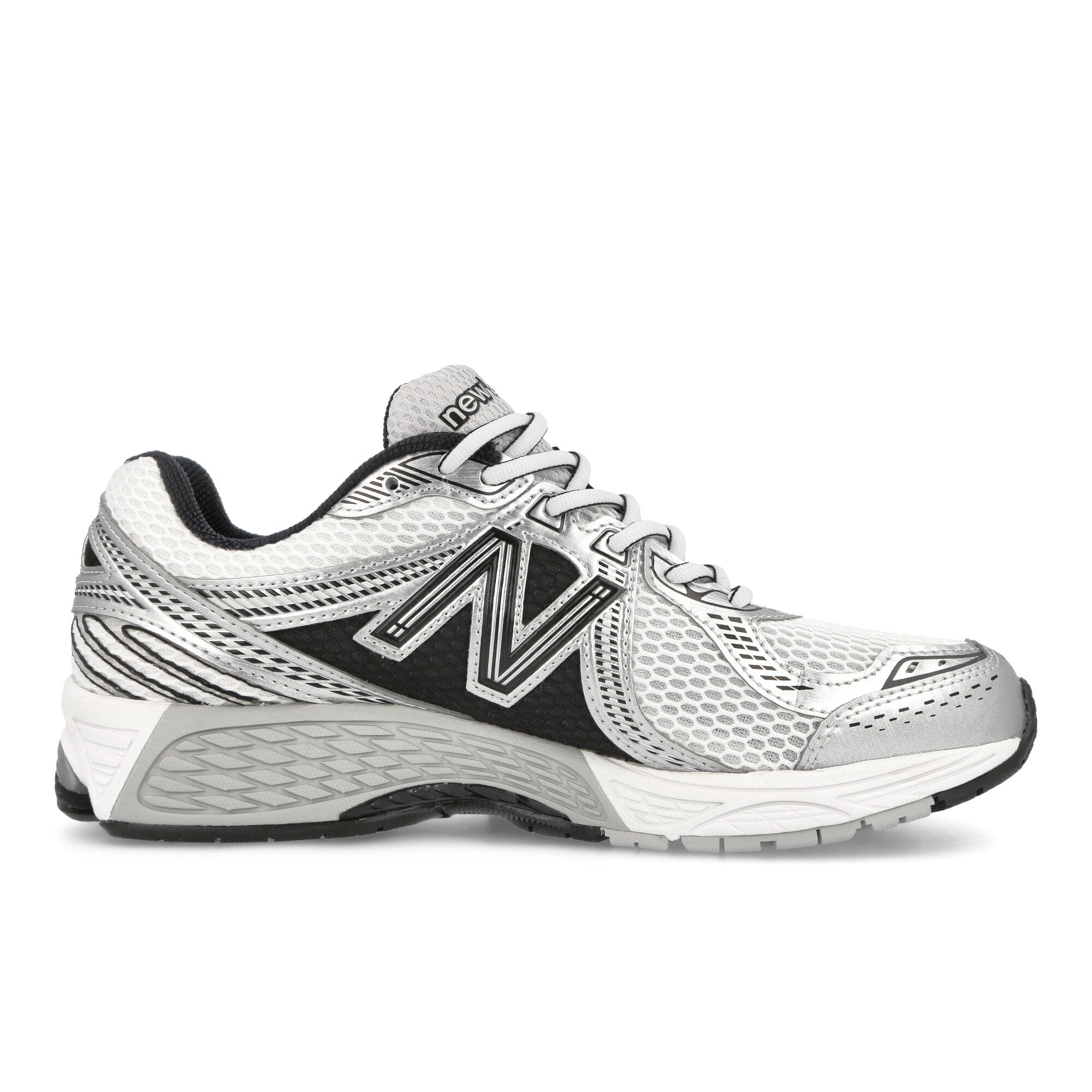 New Balance ML860XD Grey / Silver / White Low Top Sneakers Silhouette | Overkill