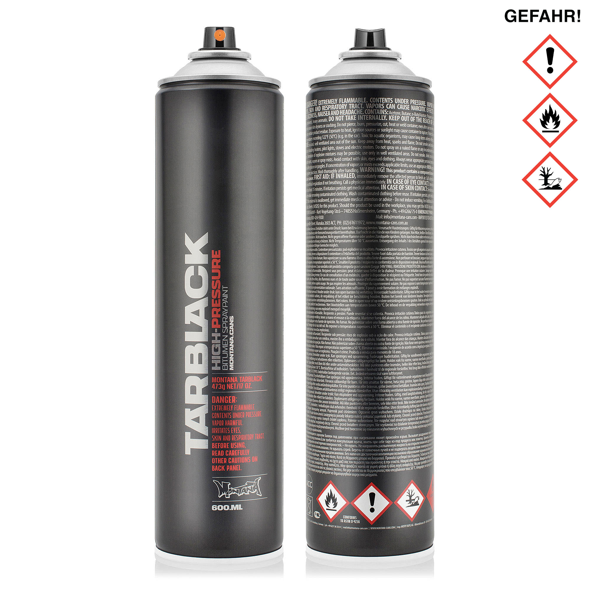 Montana tarblack 600 ml Cans MON256523 | Overkill