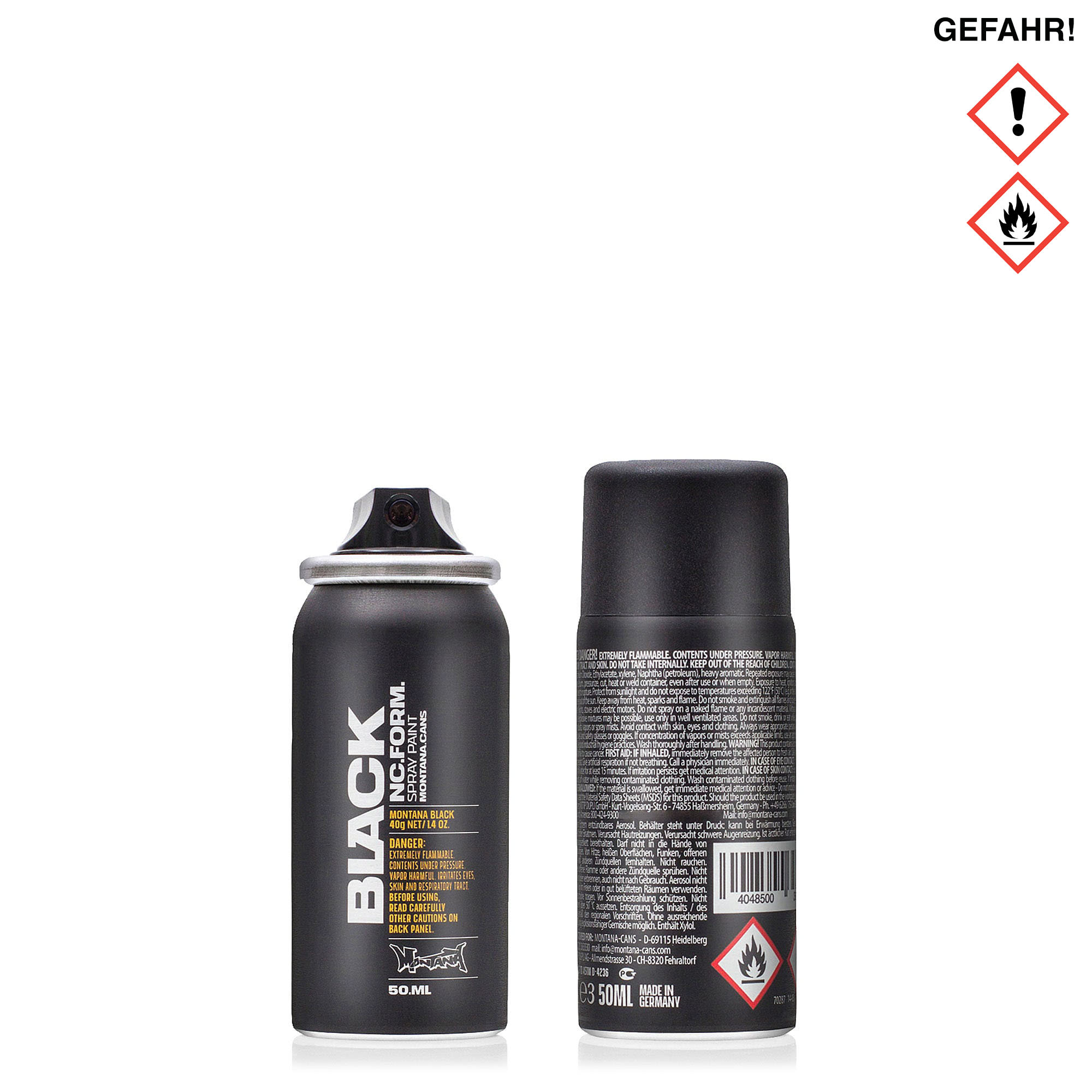 Montana black mini 50 ml Cans MON396946 | Overkill