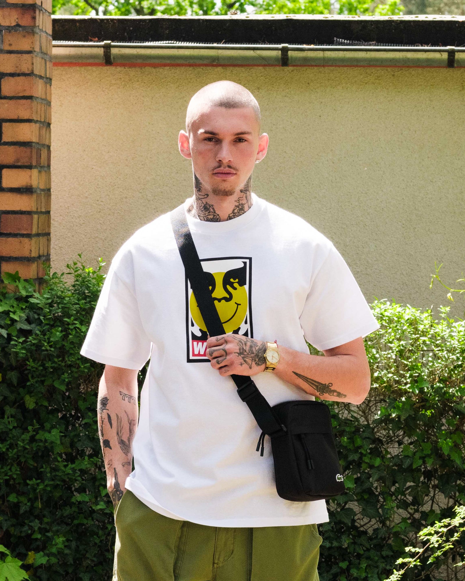 Obey Classic T-Shirt White T-Shirts Material | Overkill