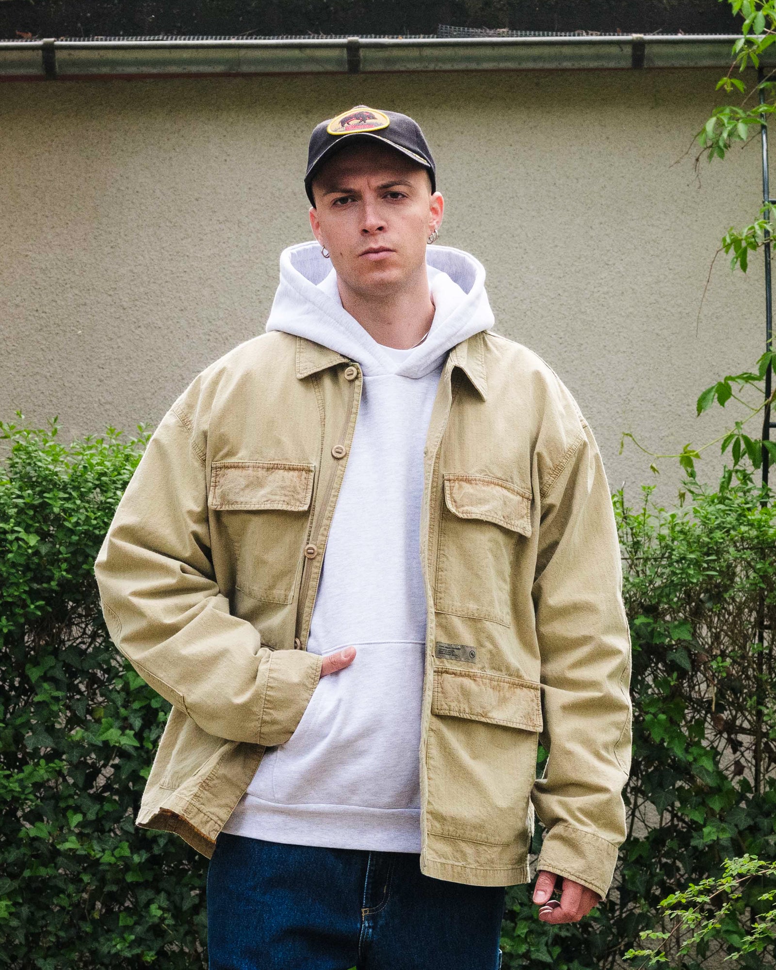 Neighborhood Ripstop BDU Shirt LS Beige Shirts Material | Overkill
