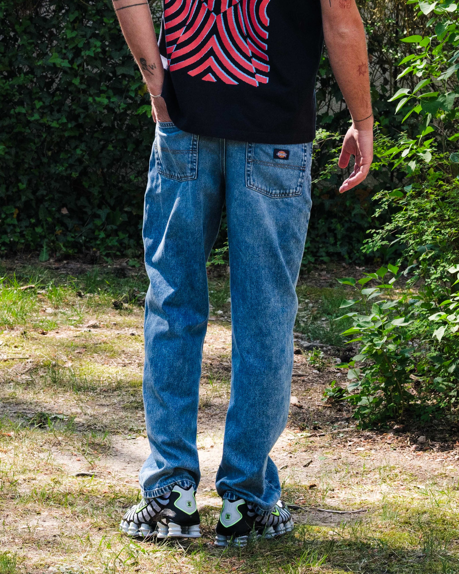 Dickies Thomasville Denim Pant Rinsed Blue W Fade Jeans Detailfoto | Overkill