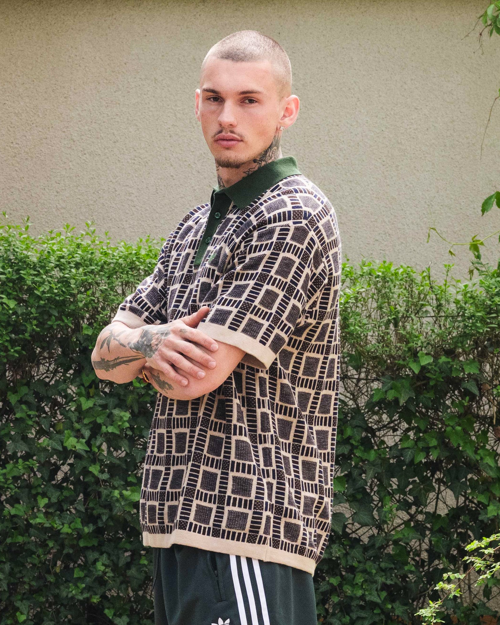 adidas Polo Dust Sand Polo Shirts Detailfoto | Overkill