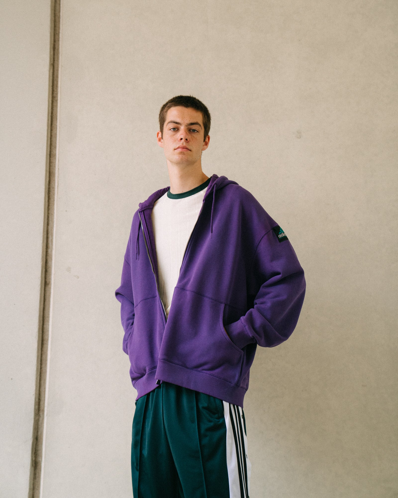 adidas Equipment Hoodie Violet Hoodies JX1573 Style Inspiration | Overkill
