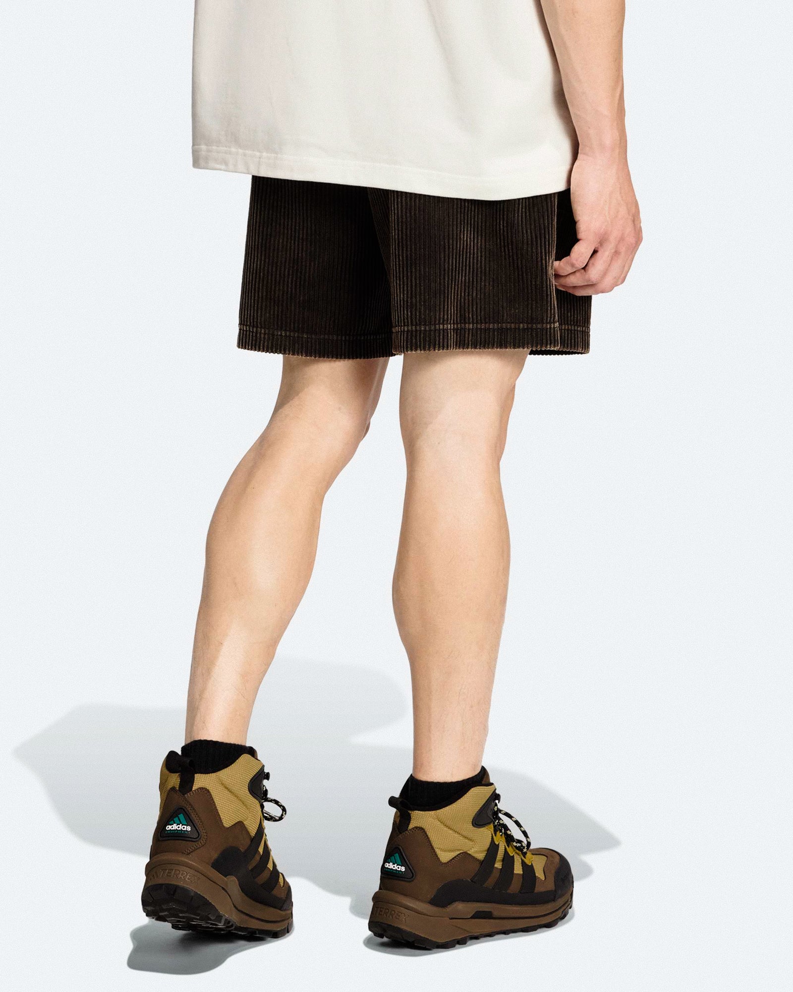 adidas Equipment Short Black Shorts JV7659 On Model Back View | Overkill