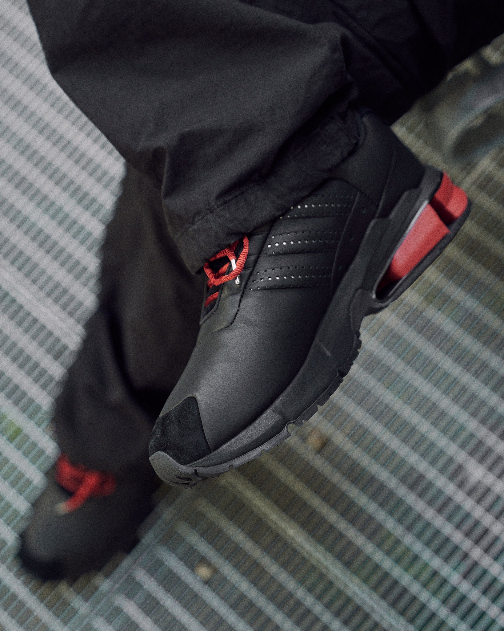 Y-3 A3 Control Black / Black / Triora Sneaker JR1382 On Feet | Overkill