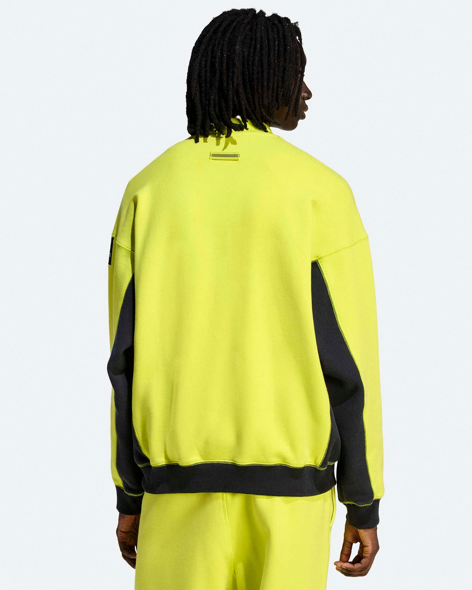 adidas Equipment Half-Zip Sweater Acid Yellow Sweatshirts KE1353 Style Inspiration | Overkill