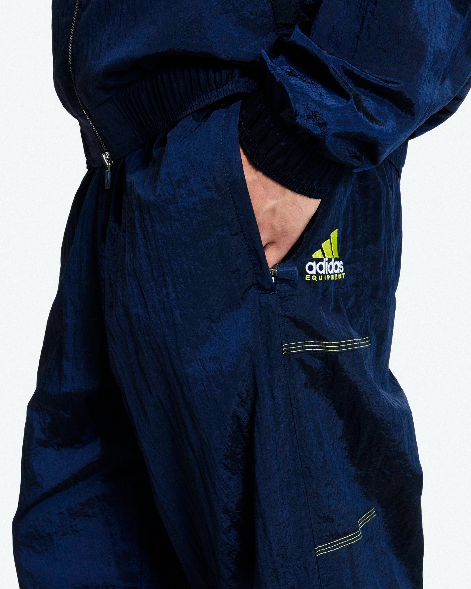adidas Track Pant Iridescent Night Indigo Sweat & Track Pants KD6610 On Model Back View | Overkill