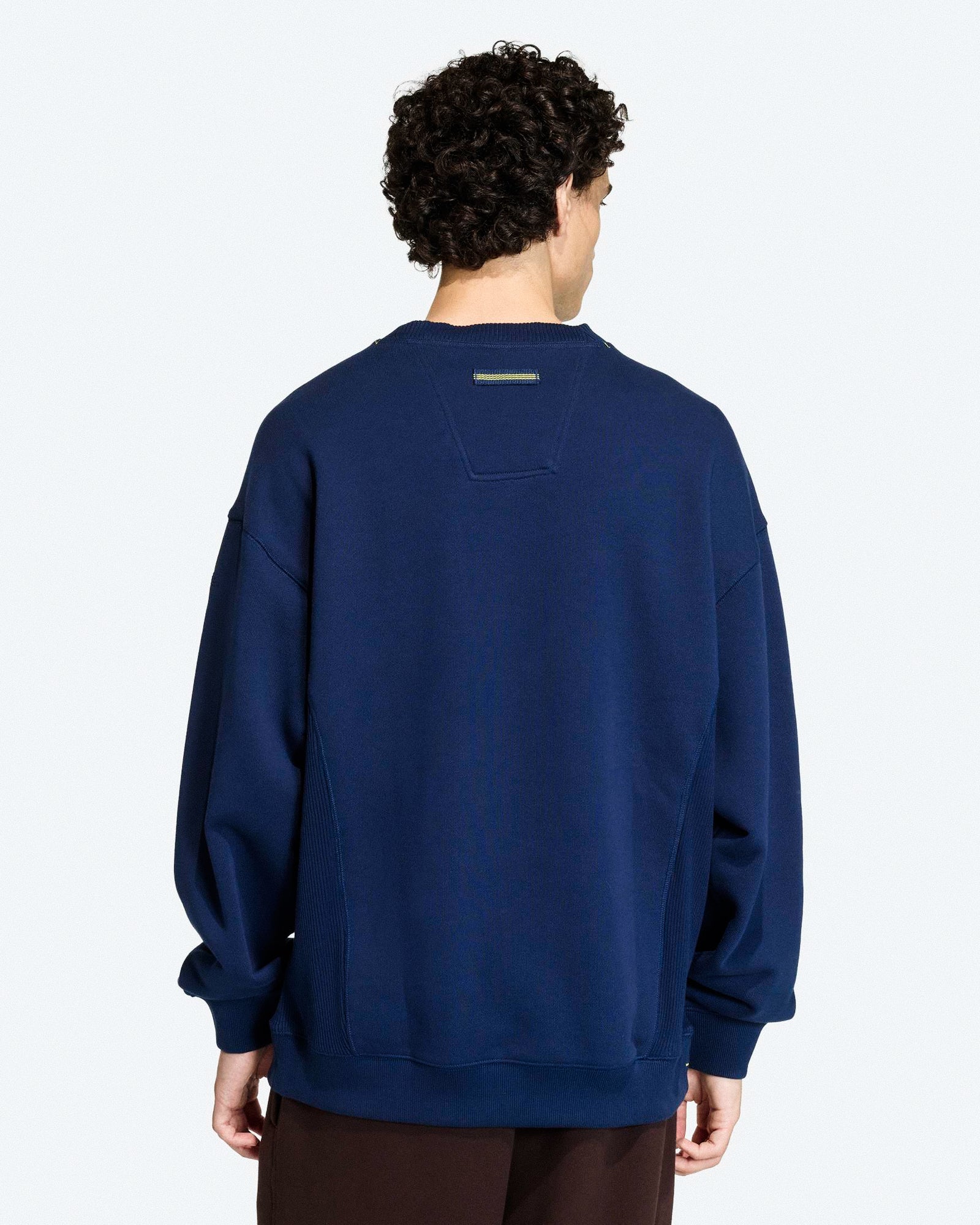 adidas Equipment Rip Crewneck Sweatshirt Night Indigo Sweatshirts KB9323 Style Inspiration | Overkill