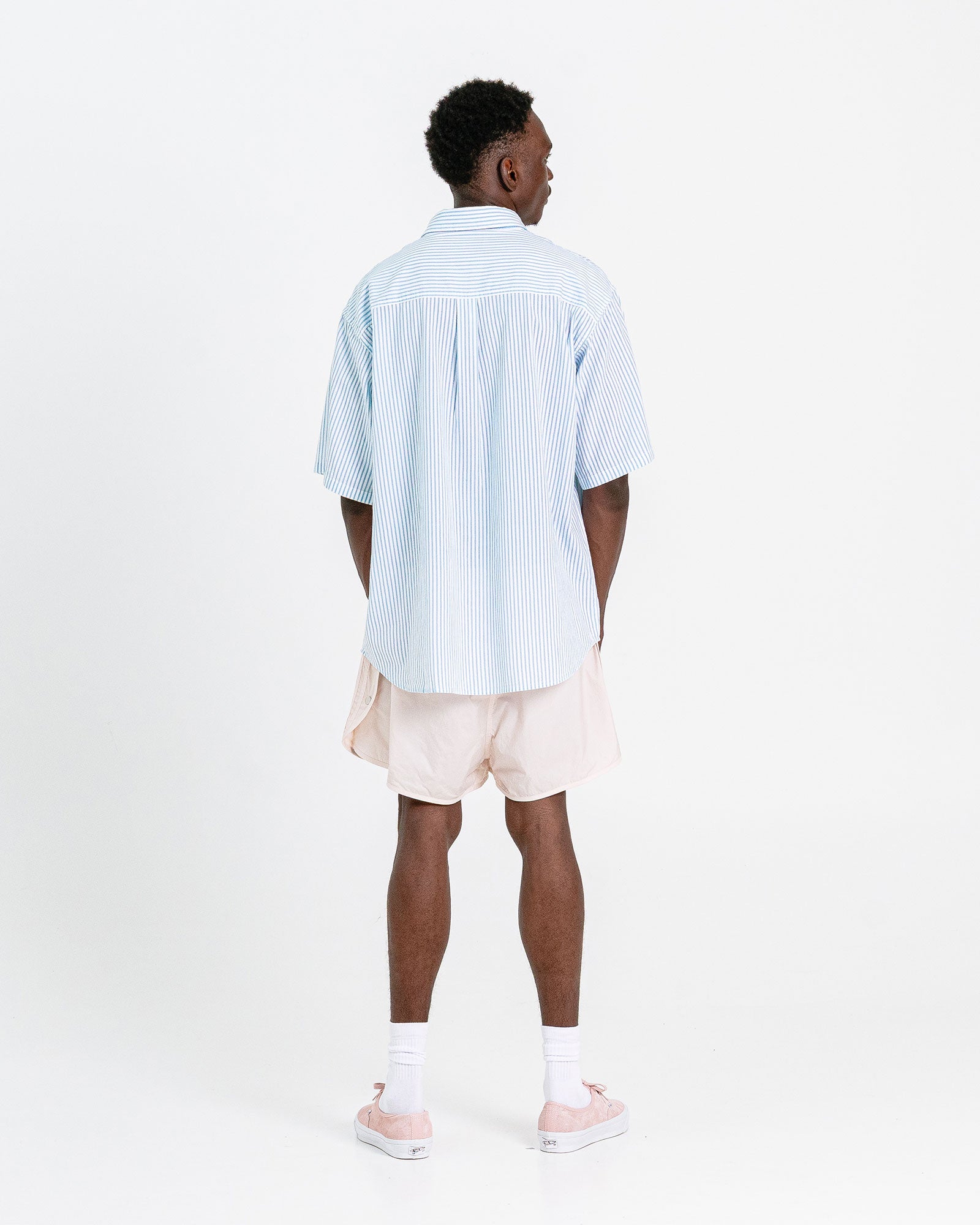 Carhartt WIP S/S Phelps Shirt Phelps Shirt Stripe Shirts I034532.2SS.XX.03 Model Detail 2 | Overkill