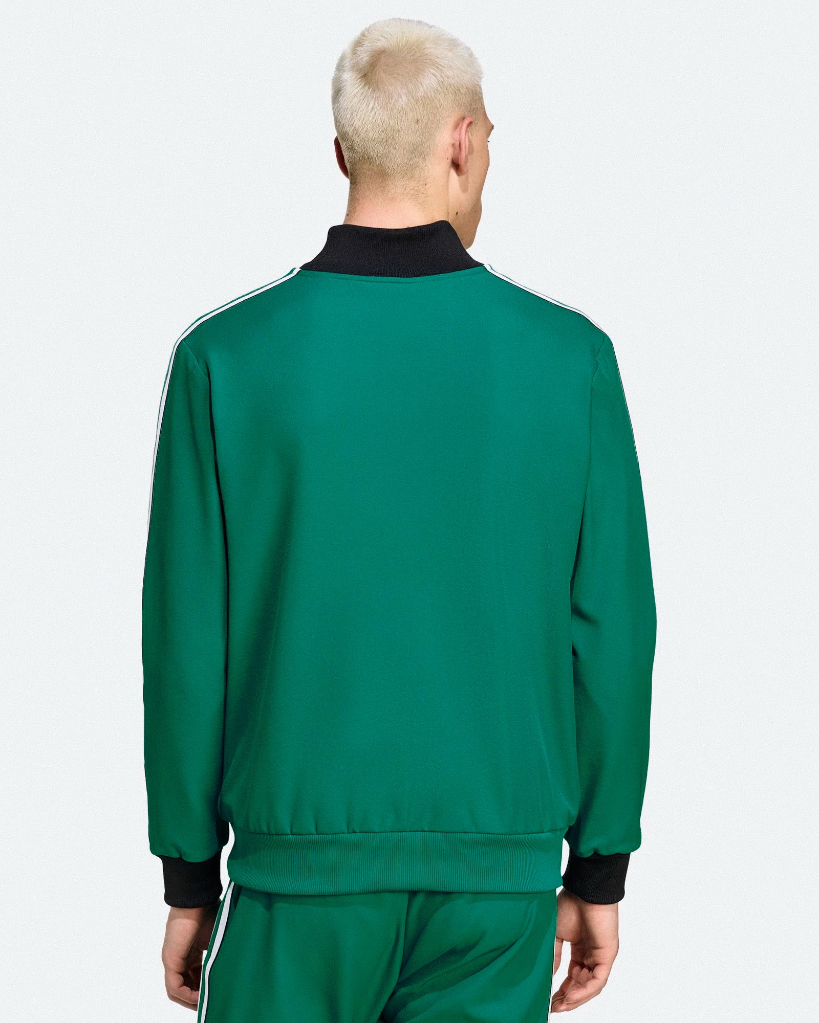 adidas Liverpool FC Icon Track Top Sea Green Track Jackets JW5464 On Model Back View | Overkill