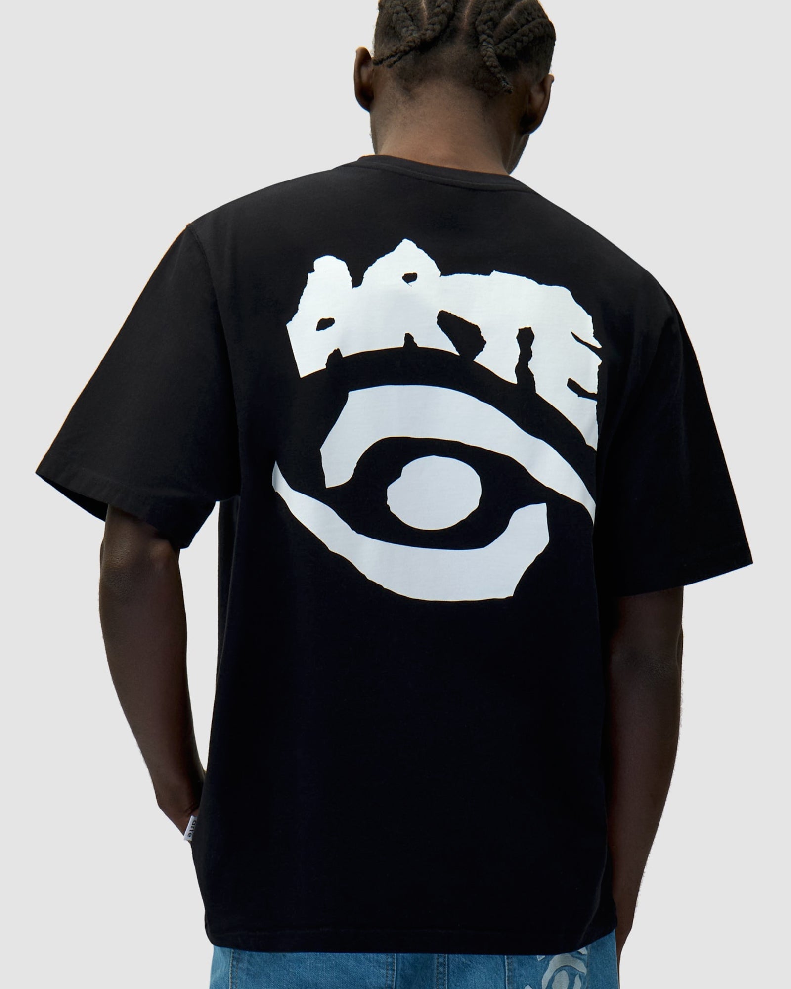 Arte Eye Print T-Shirt Black T-Shirts AW25-208T / Black Style Inspiration | Overkill