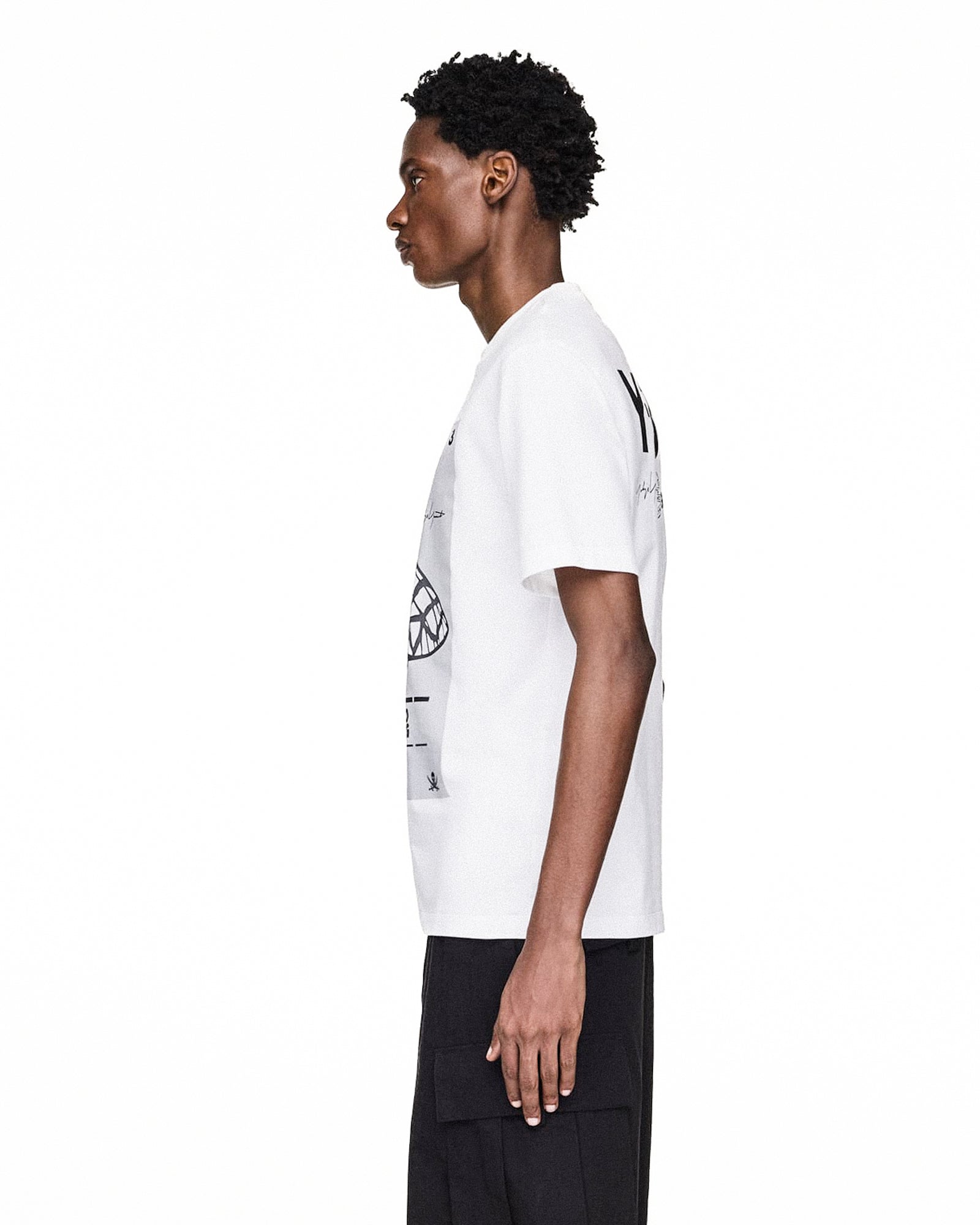 Neighborhood x Y-3 GFX Tee Core White T-Shirts JX7437 Style Inspiration | Overkill