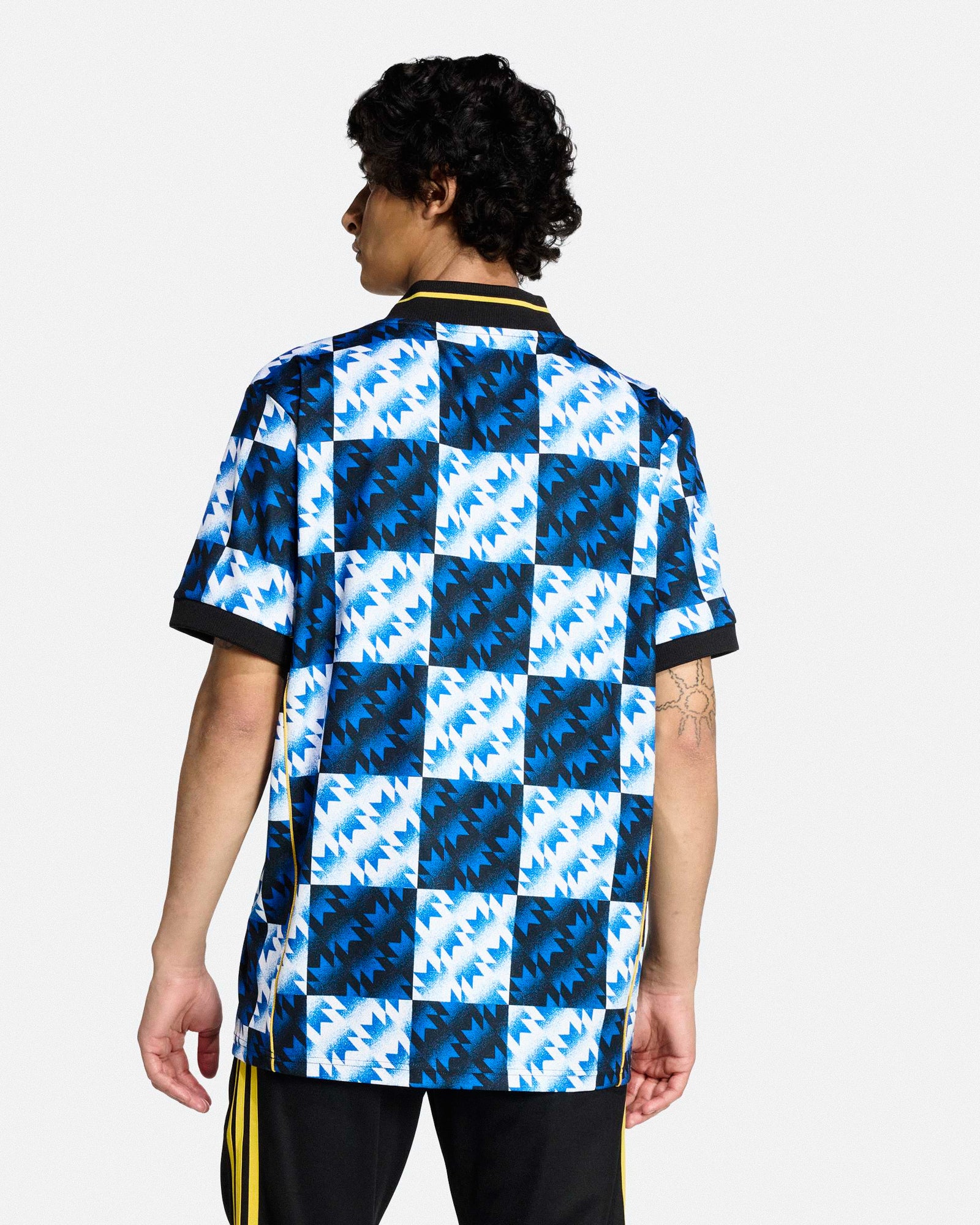 adidas Manchester United LF Jersey Multicolor T-Shirts JN2813 On Model Back View | Overkill