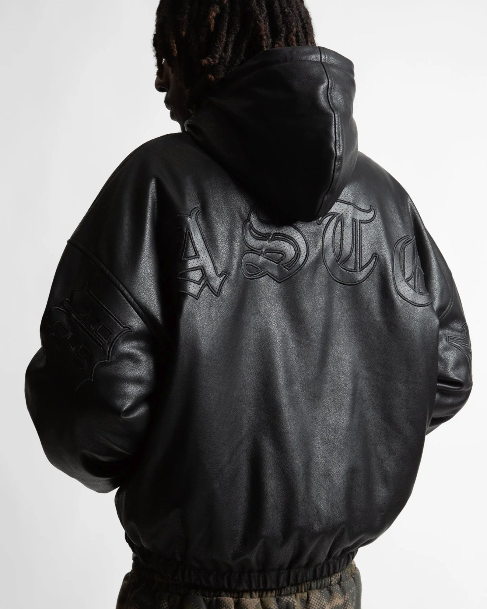 Wasted Paris Kingdom Curve Shelter Jacket Black Jackets 175472 On Model Back View | Overkill