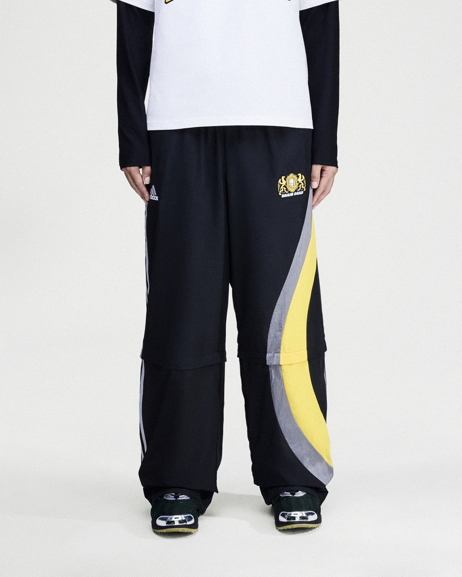 adidas Track Pant Black Sweat & Track Pants KB2381 On Model Front View | Overkill