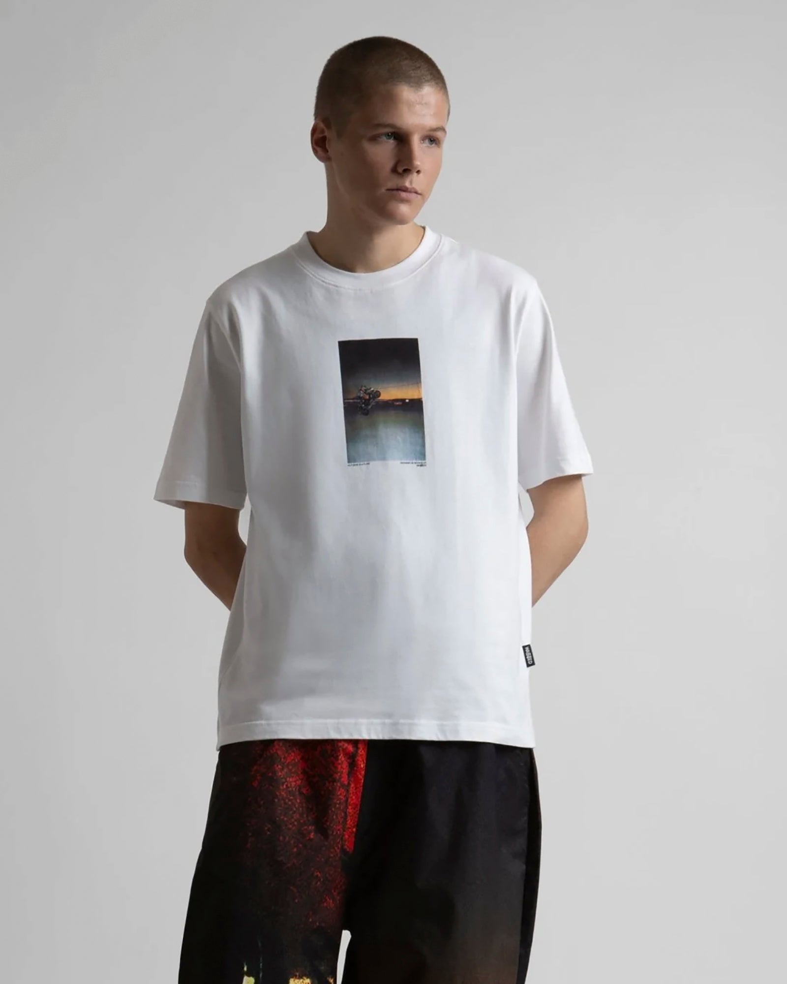 Wasted Paris T-Shirt White T-Shirt 175546 On Model Front View | Overkill