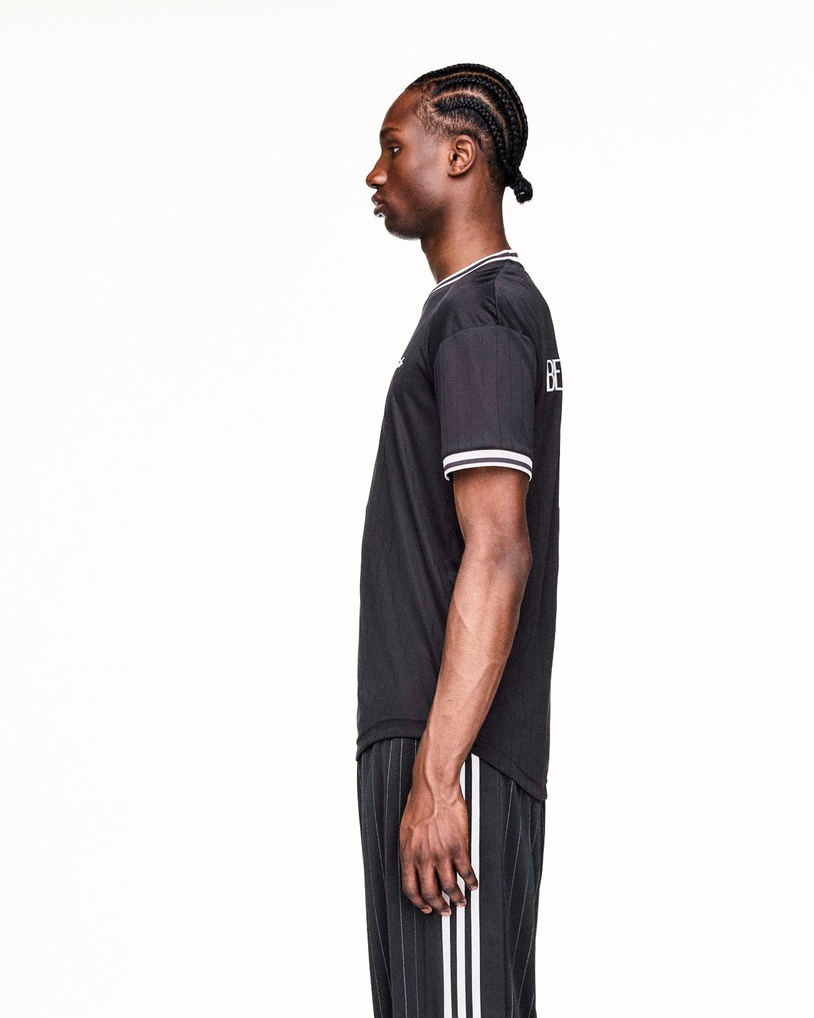 Y-3 Elite 5 Short Sleeve Football Jersey Black T-Shirts KS5122 Style Inspiration | Overkill