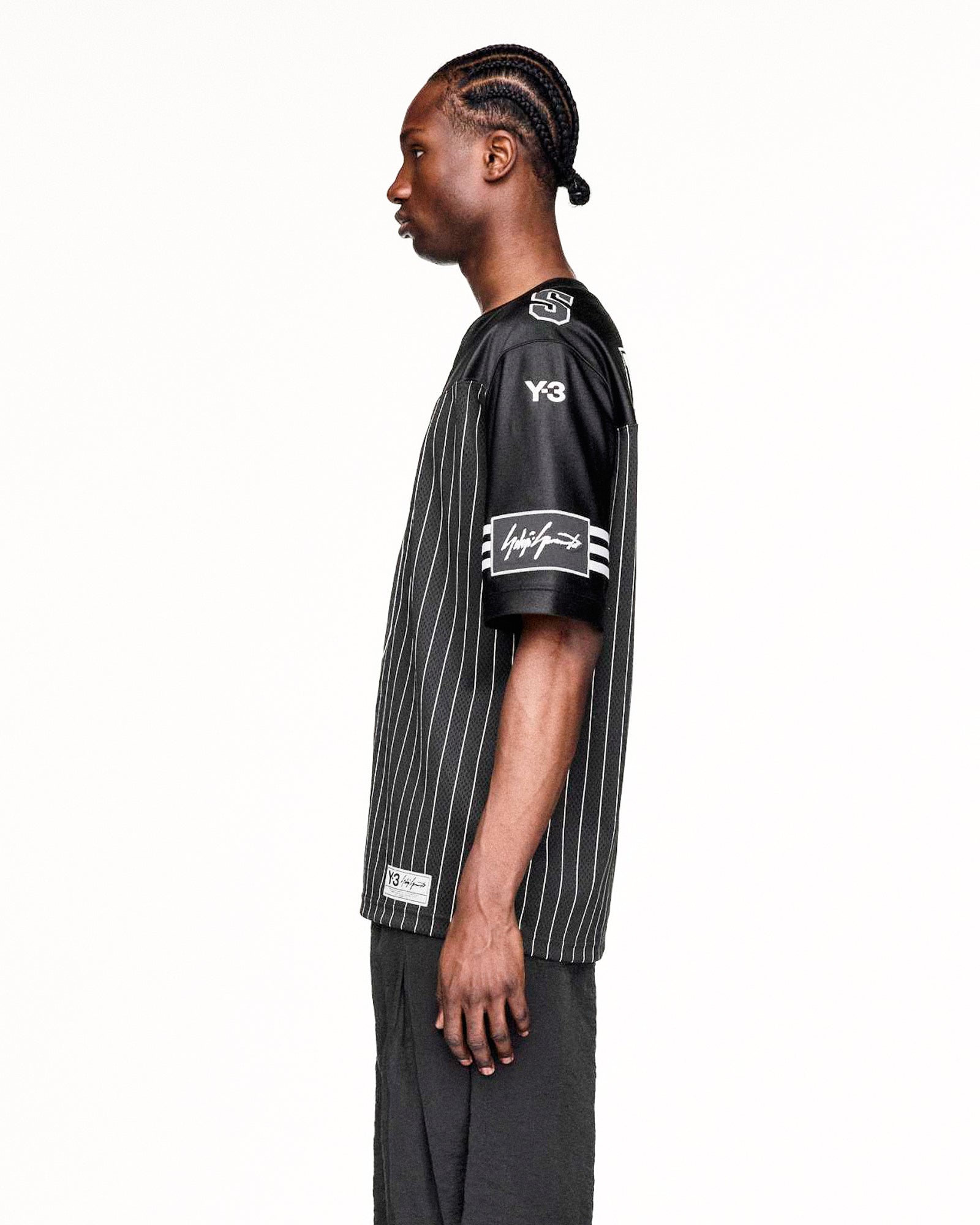 Y-3 Elite 5 American Football Jersey Black T-Shirts KS7642 Style Inspiration | Overkill