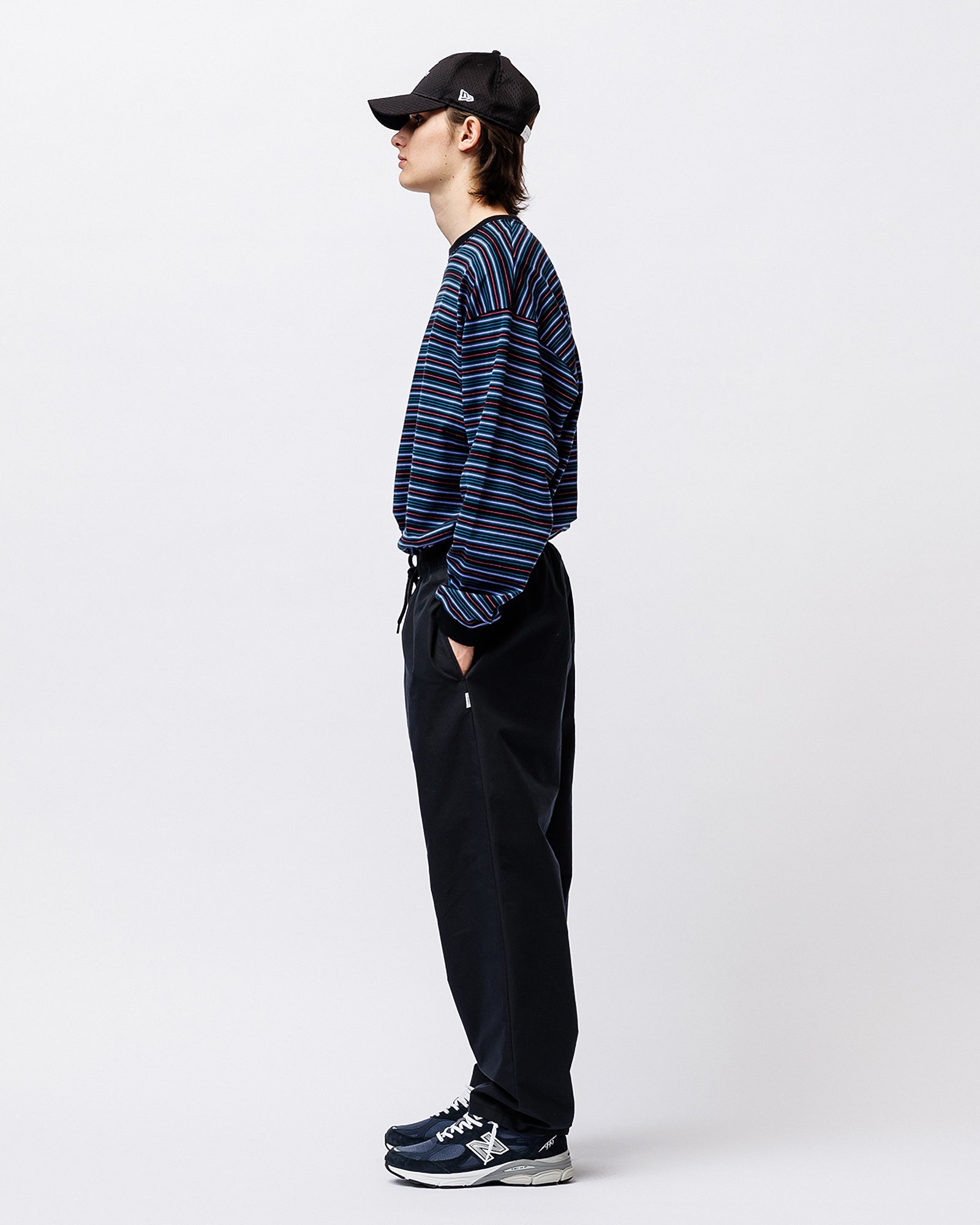 WTAPS SDDDT2001 / Trousers / Nyco. Weather Black Sweat & Track Pants 251CWDT-PTM02 Detail View 1 | Overkill