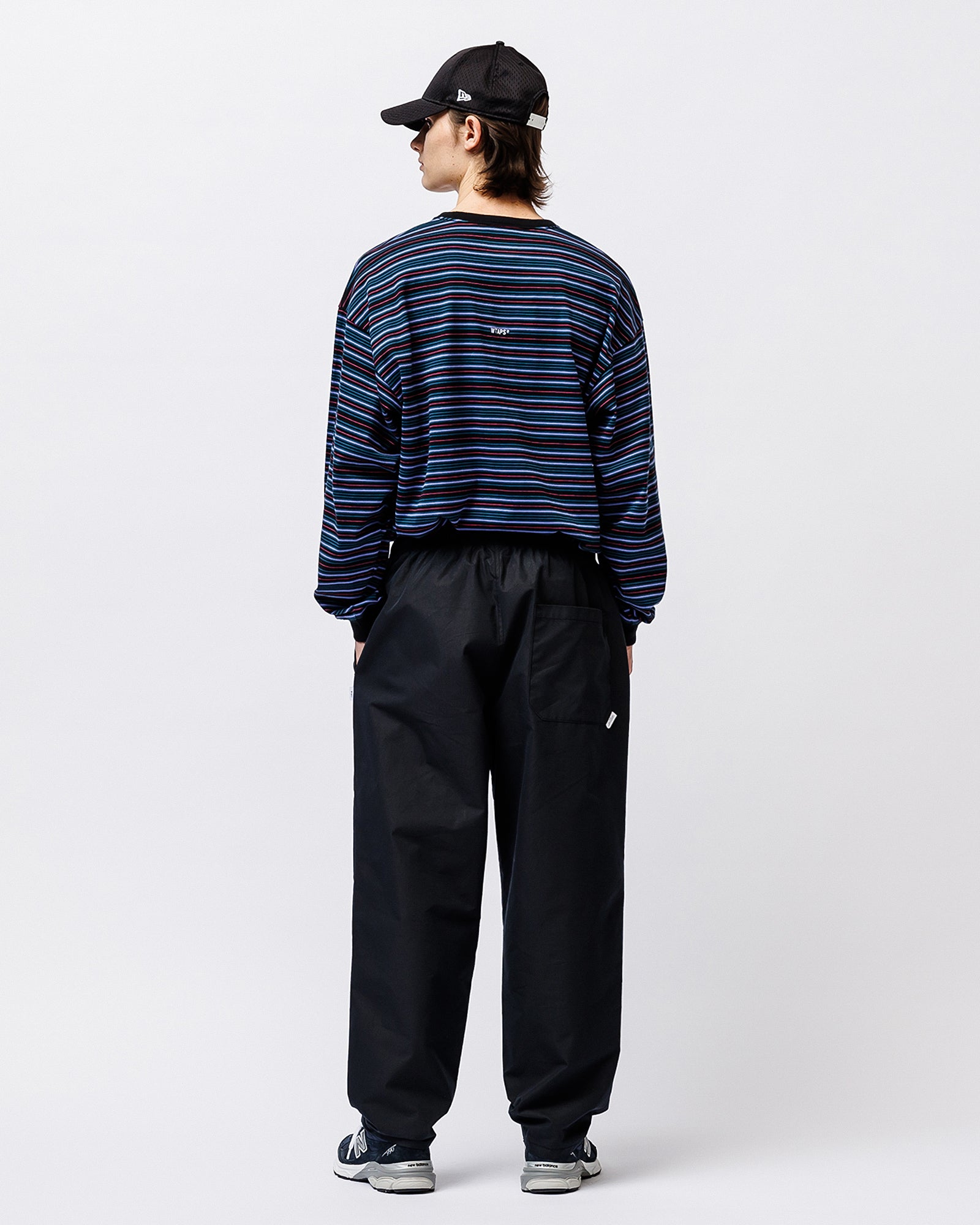 WTAPS SDDDT2001 / Trousers / Nyco. Weather Black Sweat & Track Pants 251CWDT-PTM02 Detail View 2 | Overkill