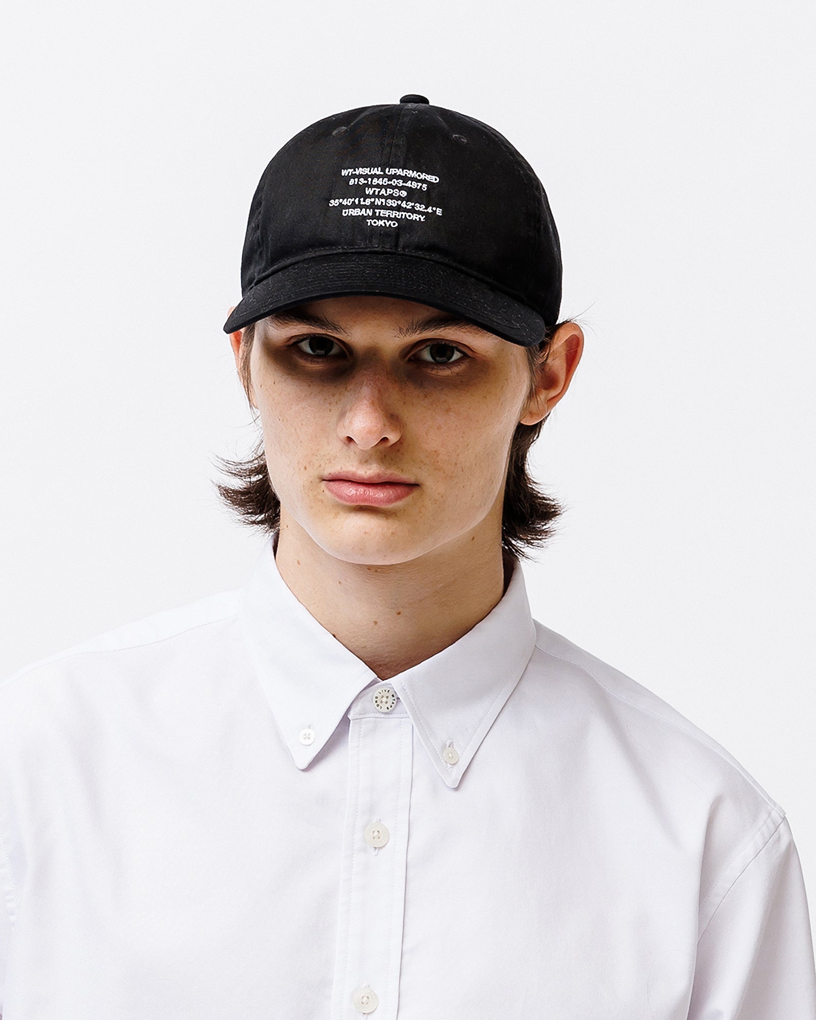 WTAPS T-6M 01 / Cap / CTPL. Twill Black Caps 251HCDT-HT01 Detailfoto | Overkill