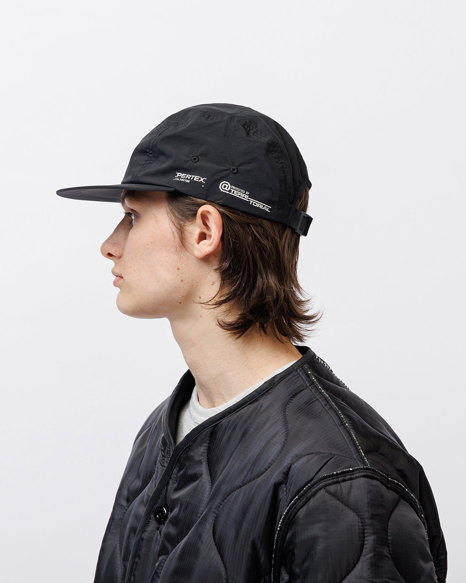 WTAPS T-5 01 / Cap / Nylon. Tussah. Pertex Black Caps Detailfoto | Overkill