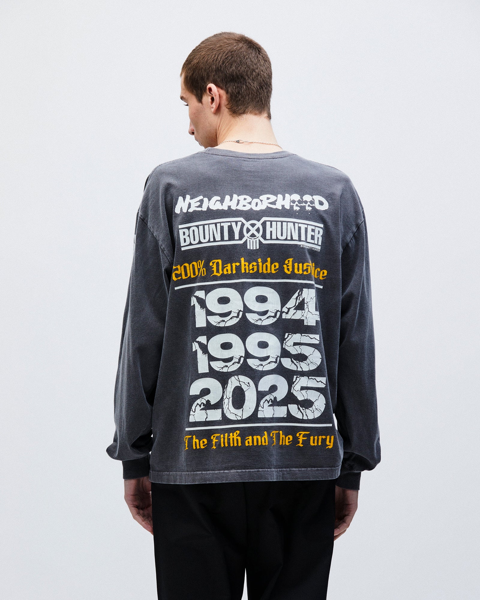 Bounty Hunter x Neighborhood TEE LS-1 Black Longsleeves 251PCBHN-LT01 Detail View 2 | Overkill
