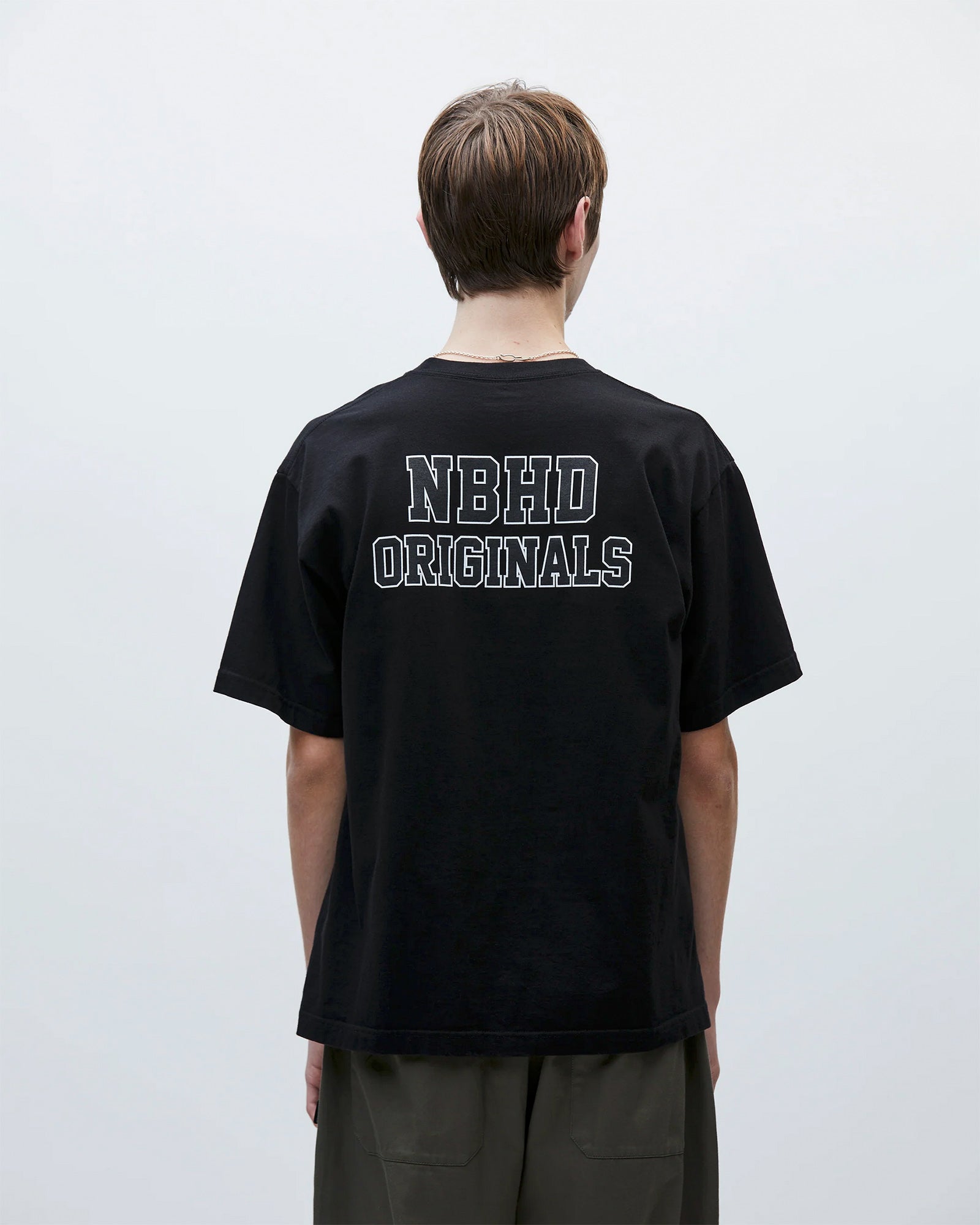 Neighborhood NH. Tee SS-3 Black T-Shirts Detailfoto | Overkill
