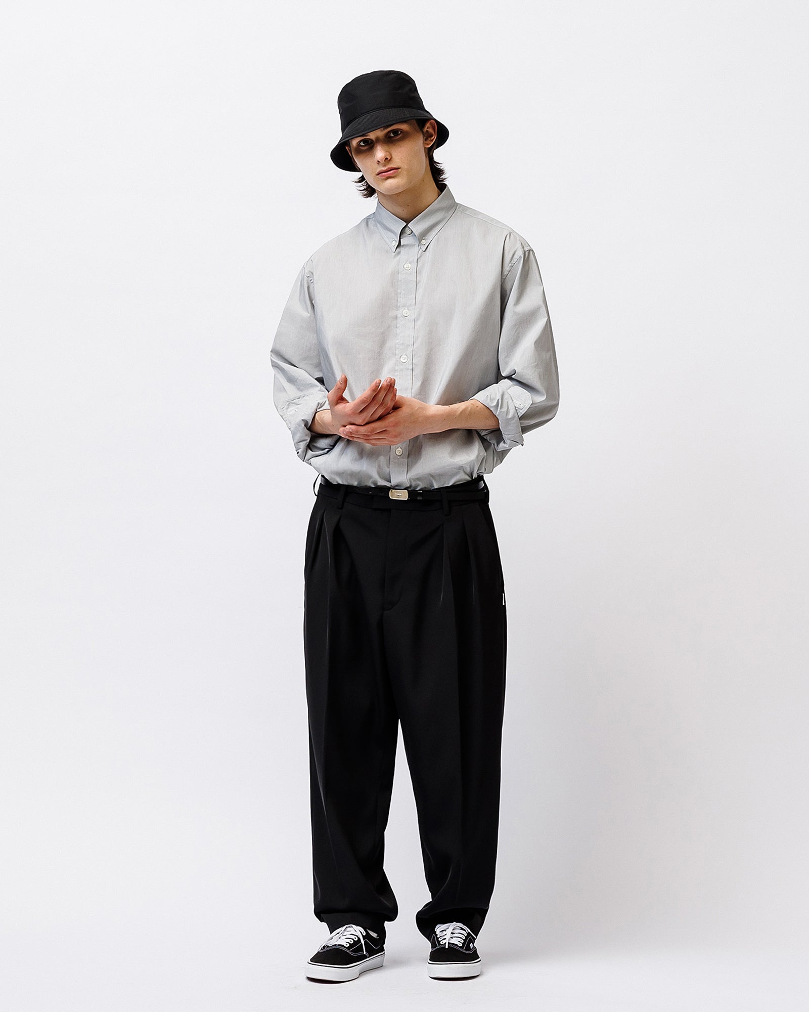 WTAPS TRDT1801 / Trousers / Poly. Twill Black Casual Pants 251TQDT-PTM02 Detailfoto | Overkill