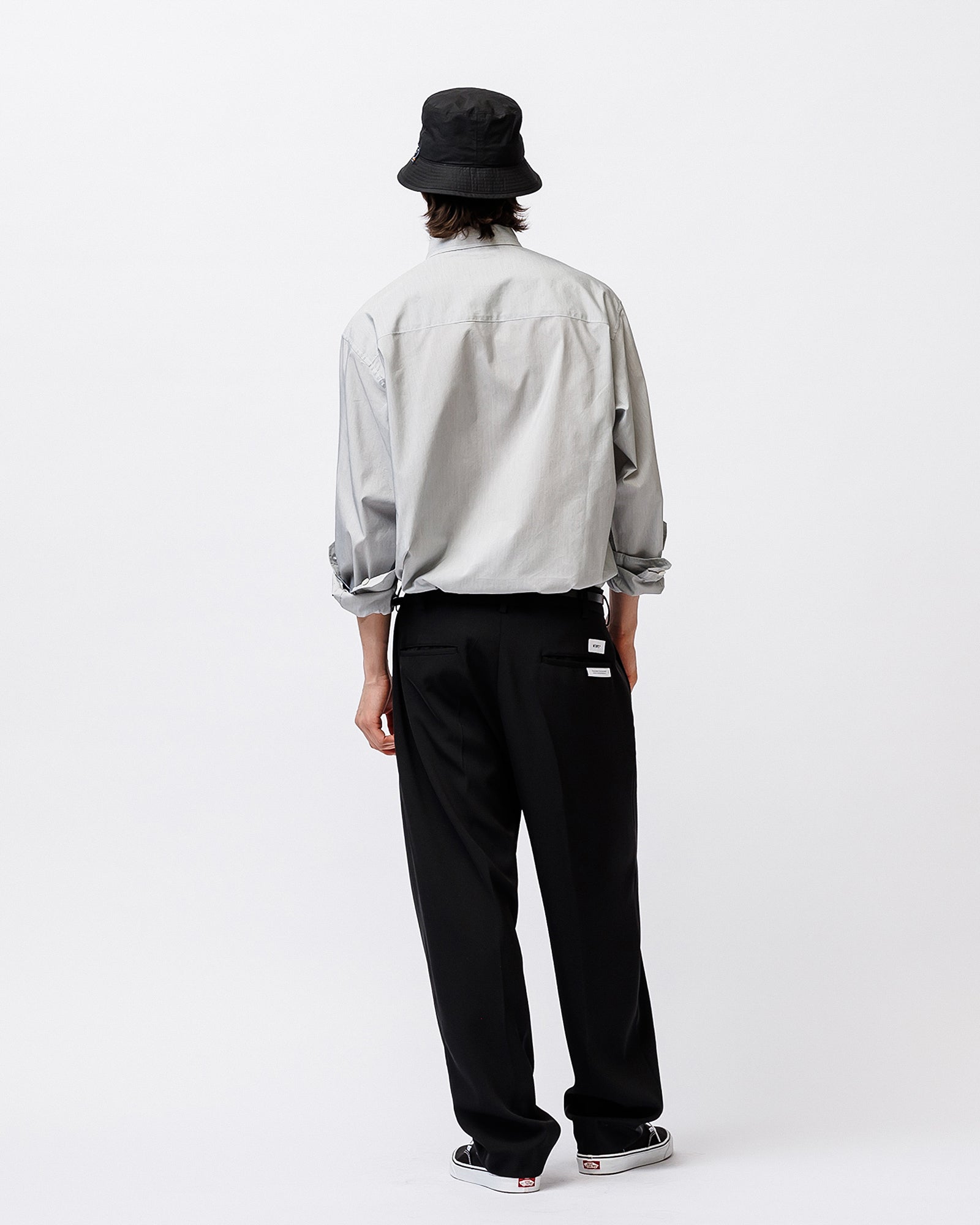 WTAPS TRDT1801 / Trousers / Poly. Twill Black Casual Pants 251TQDT-PTM02 Detail View 2 | Overkill