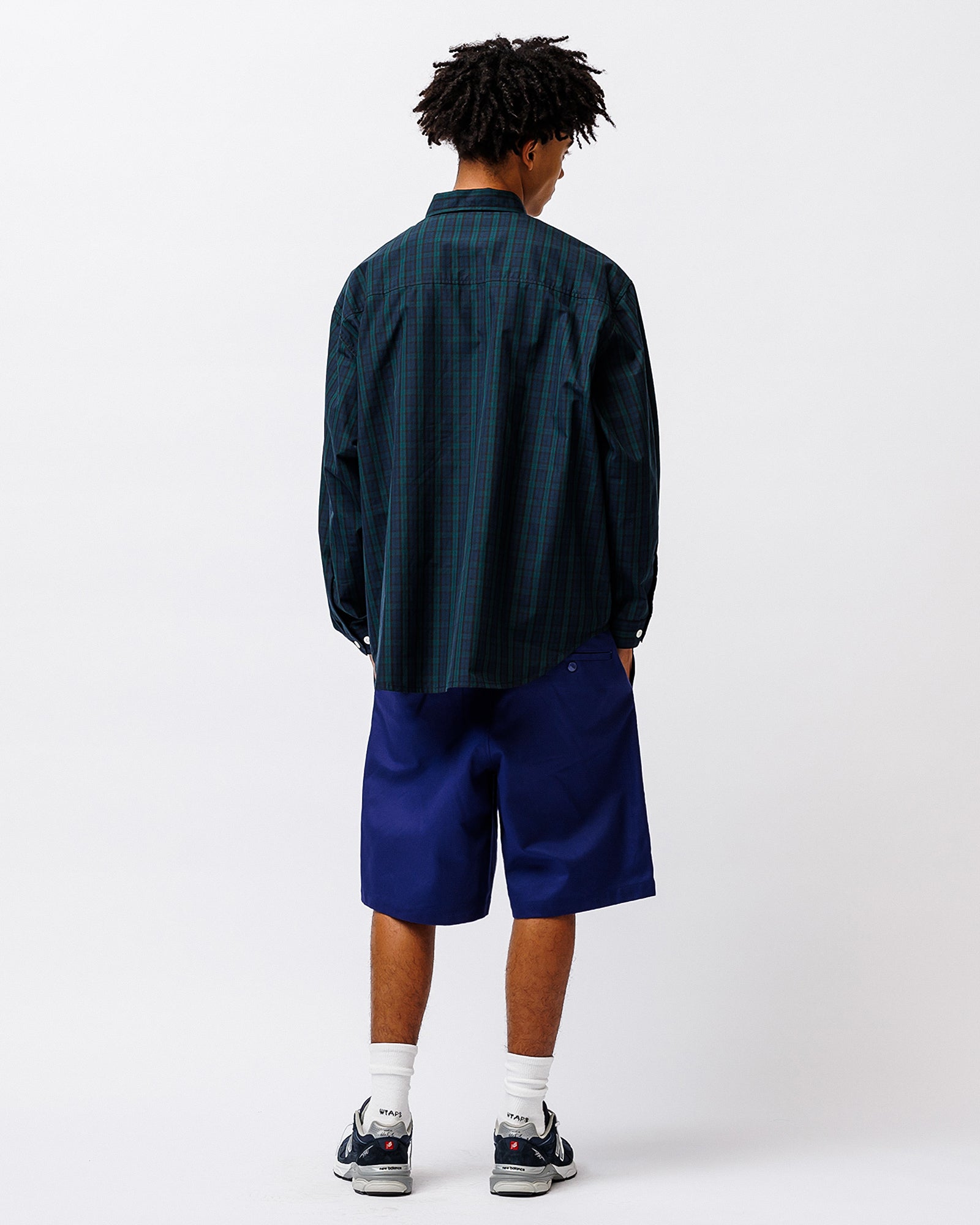 WTAPS WCPO 01 / LS / Cotton. Broadcloth. Textile Green Shirts 251TQDT-PTM02 Detail View 2 | Overkill