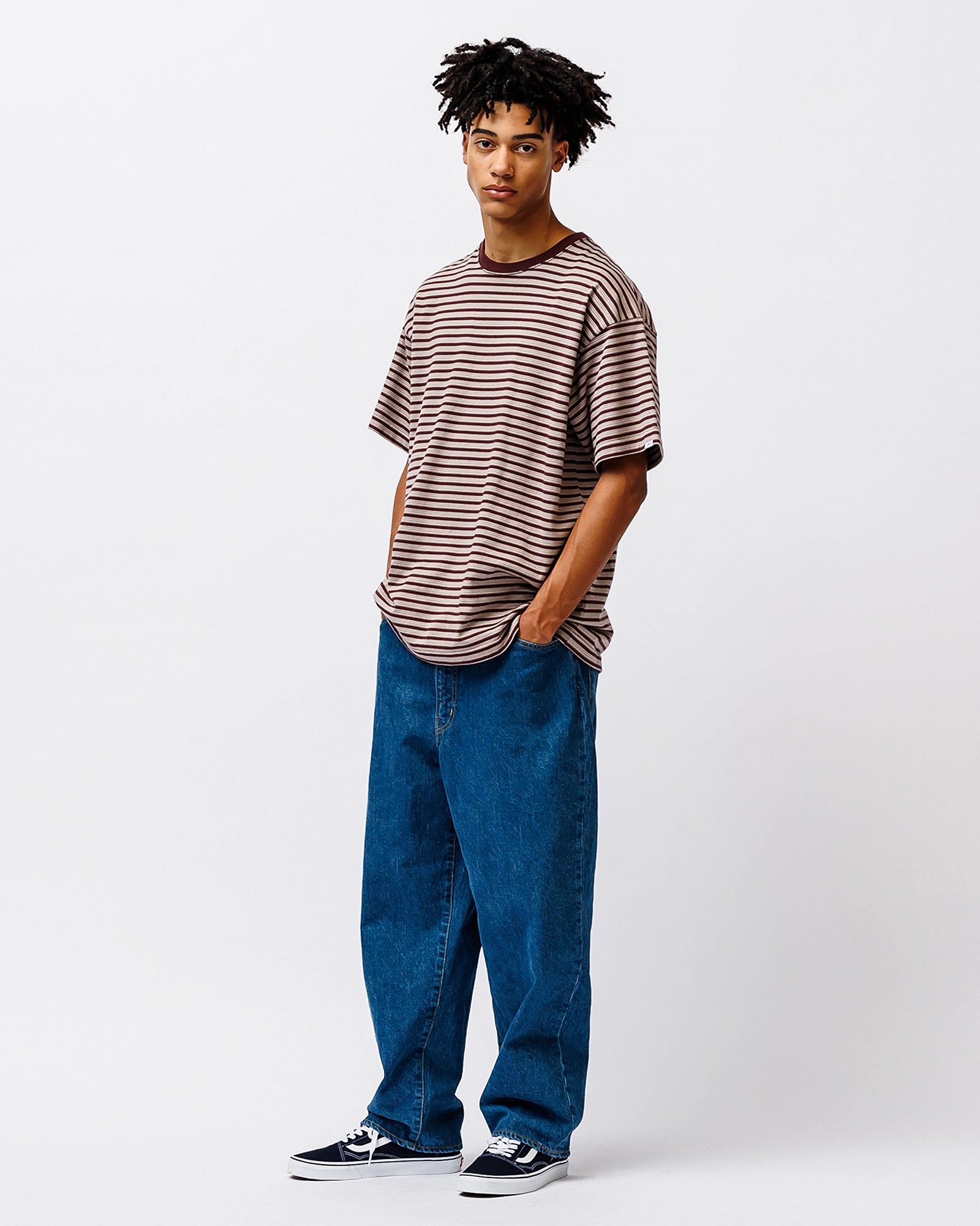 WTAPS Blues Straight / Trousers / Cotton. Denim Indigo Jeans 251WVDT-PTM03 Detailfoto | Overkill