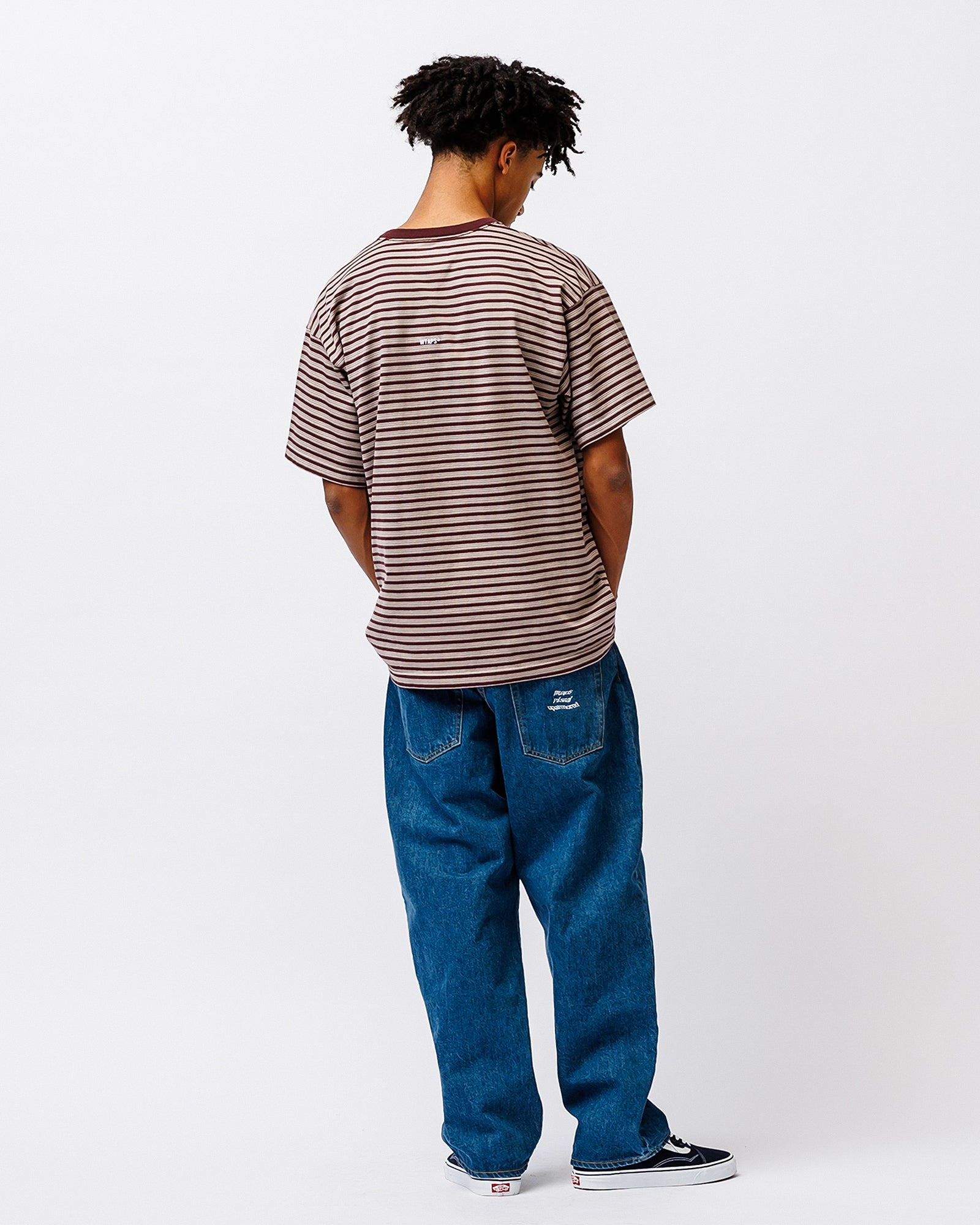 WTAPS Blues Straight / Trousers / Cotton. Denim Indigo Jeans 251WVDT-PTM03 Detail View 2 | Overkill