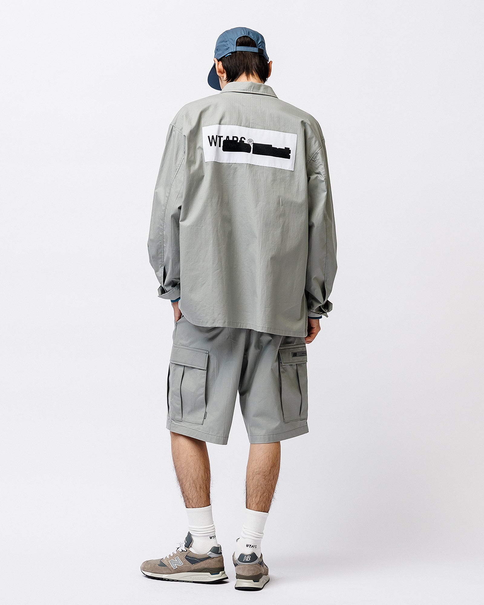 WTAPS JMOD 01 / LS / Cotton. Ripstop Gray Shirts 251WVDT-SHM01 Detail View 2 | Overkill