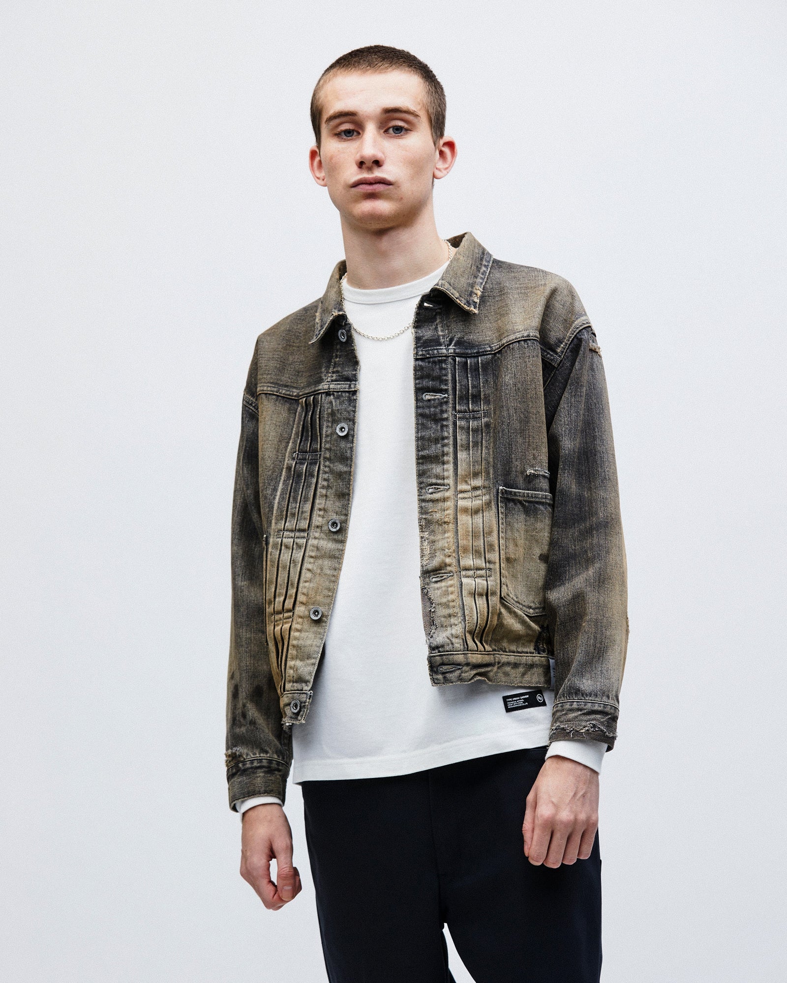 Neighborhood Savage Denim Type-1 Jacket Mod Indigo Jackets 251XBNH-JKM01 Detailfoto | Overkill