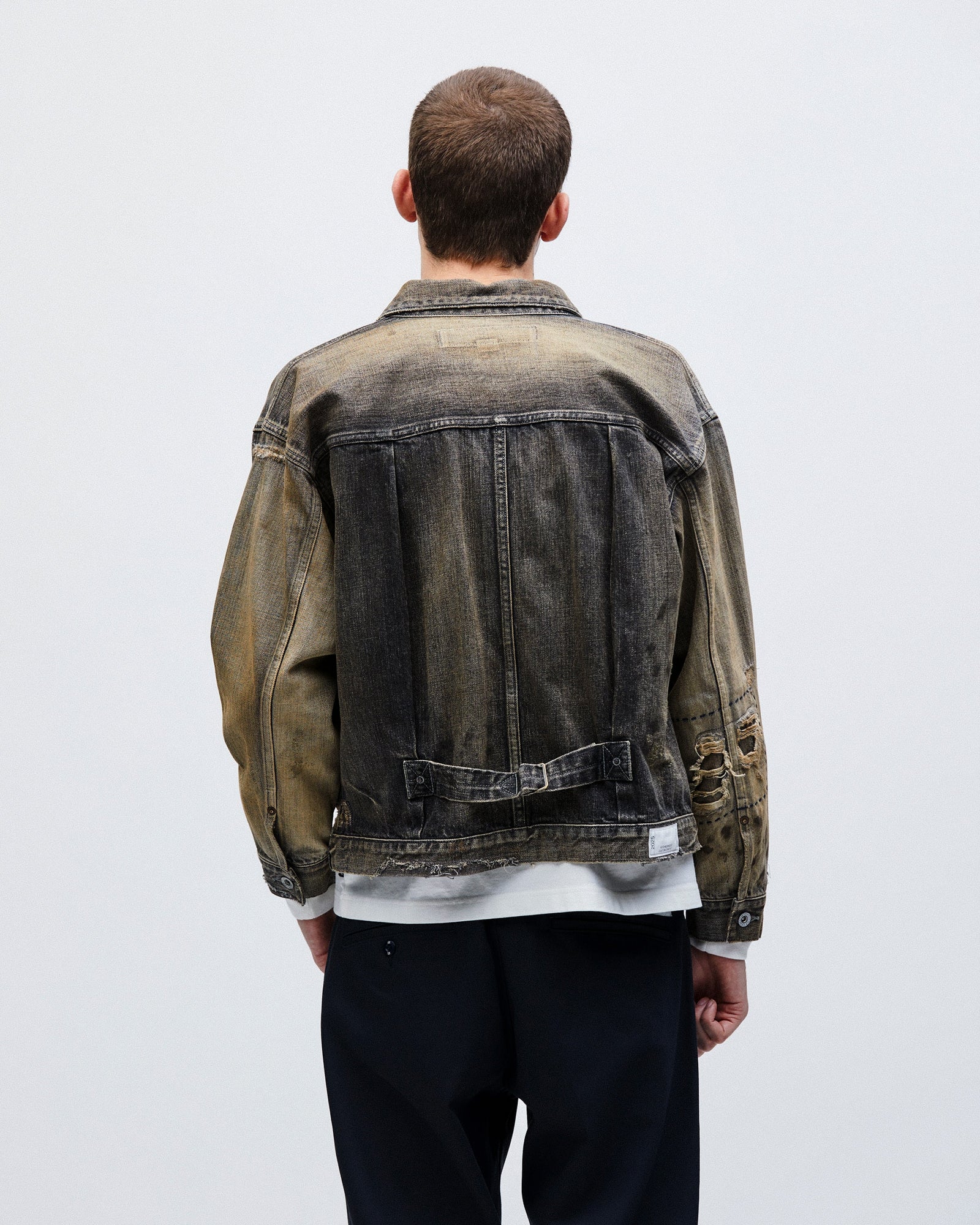 Neighborhood Savage Denim Type-1 Jacket Mod Indigo Jackets 251XBNH-JKM01 Detail View 1 | Overkill