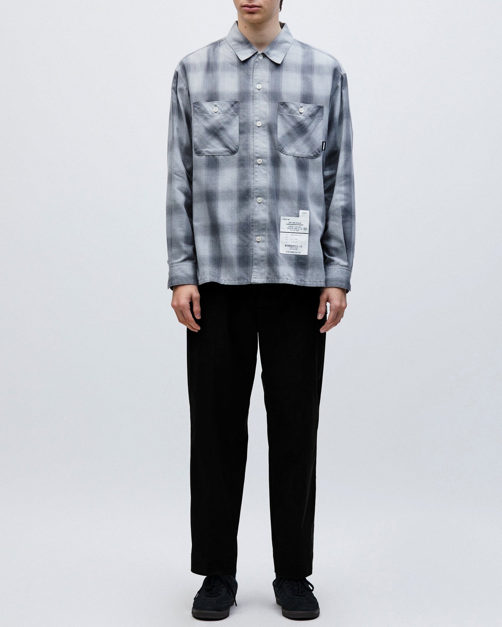 Neighborhood Taperedsilhouette Pants Black Casual Pants 251ZANH-PTM01 Detailfoto | Overkill