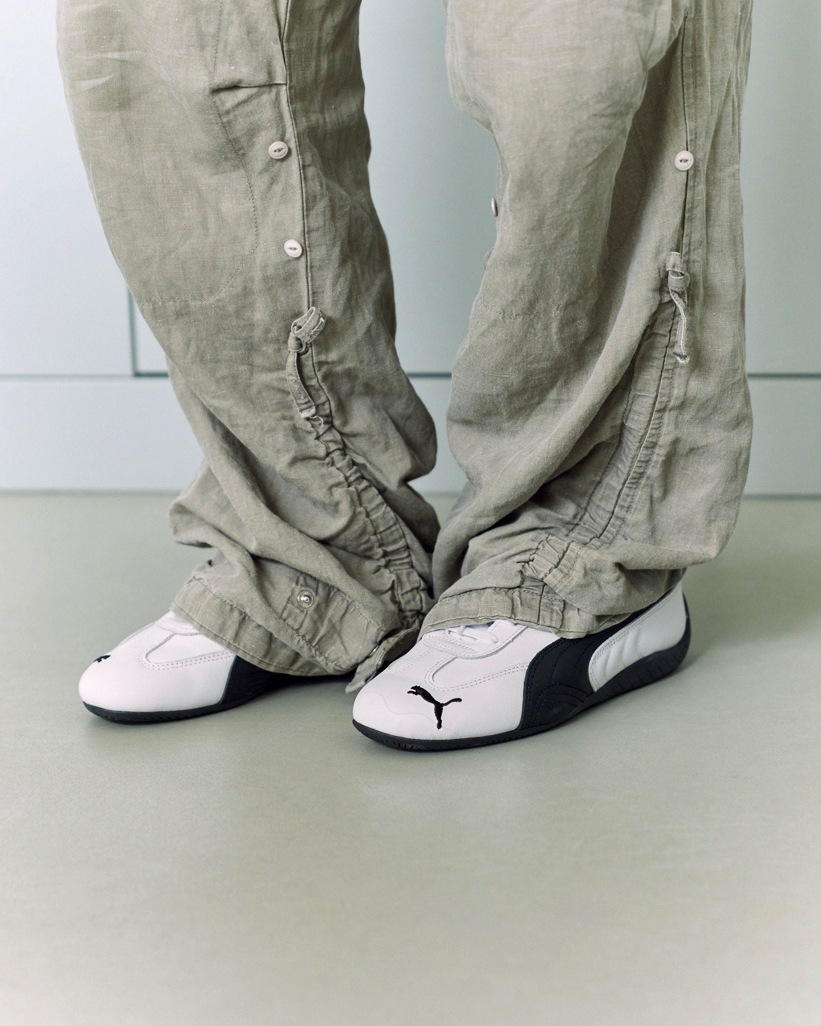 Puma Speedcat LTH White / Puma Black Low Top Sneakers Silhouette | Overkill