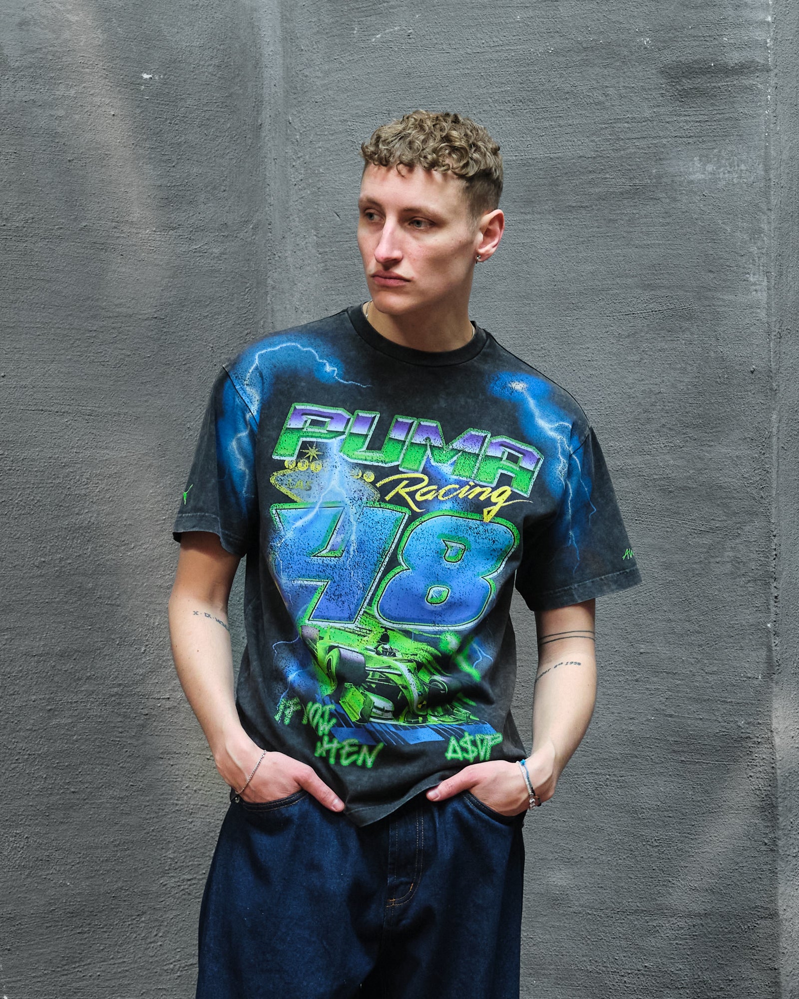 Puma Bold T-Shirt Puma Black T-Shirts Close-up | Overkill